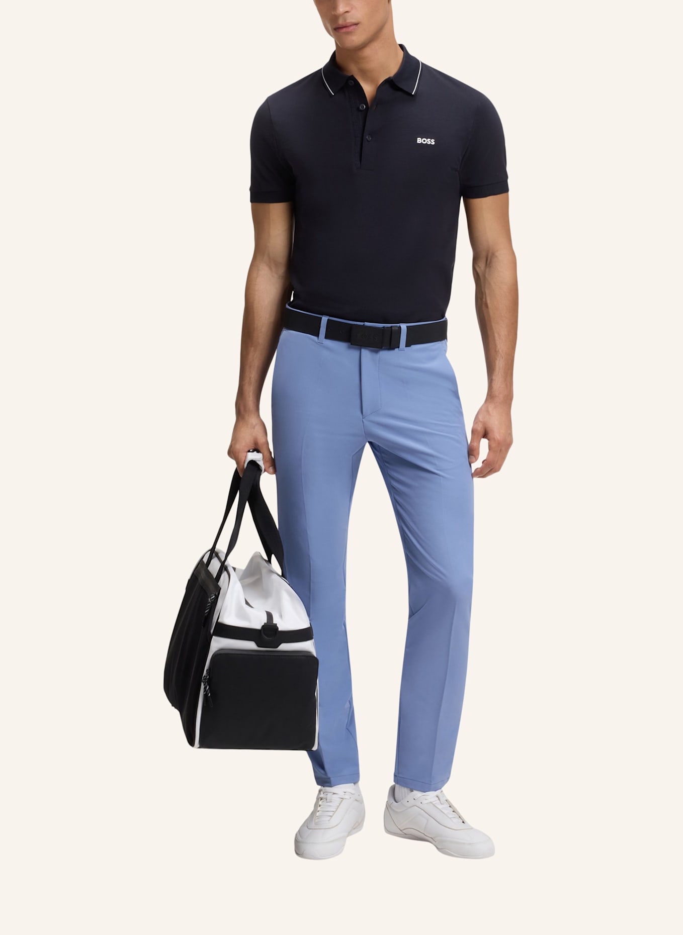 BOSS Chino COMMUTER Slim Fit: HELLBLAU