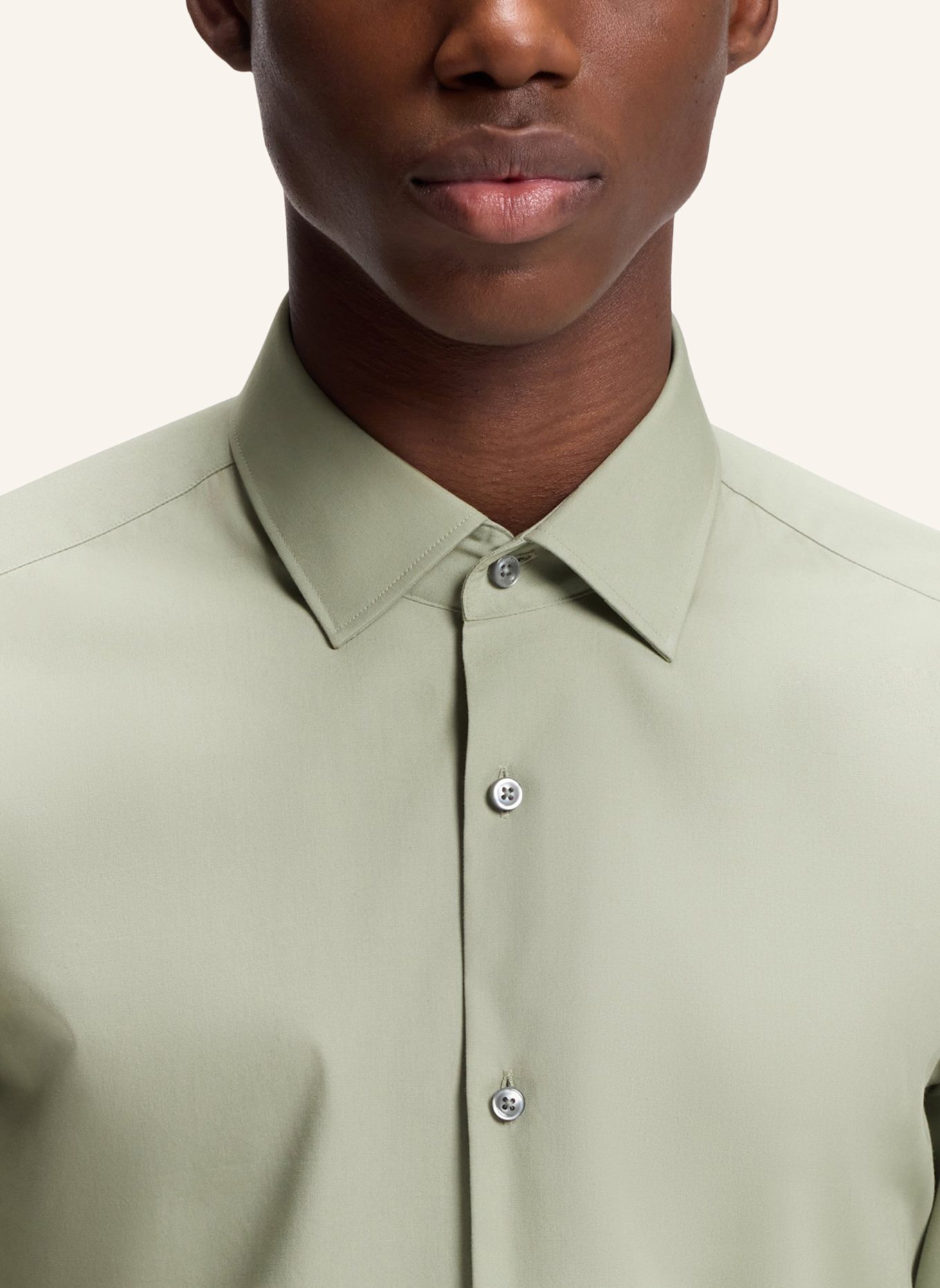 HUGO Business Hemd KENNO Slim Fit: HELLGRÜN