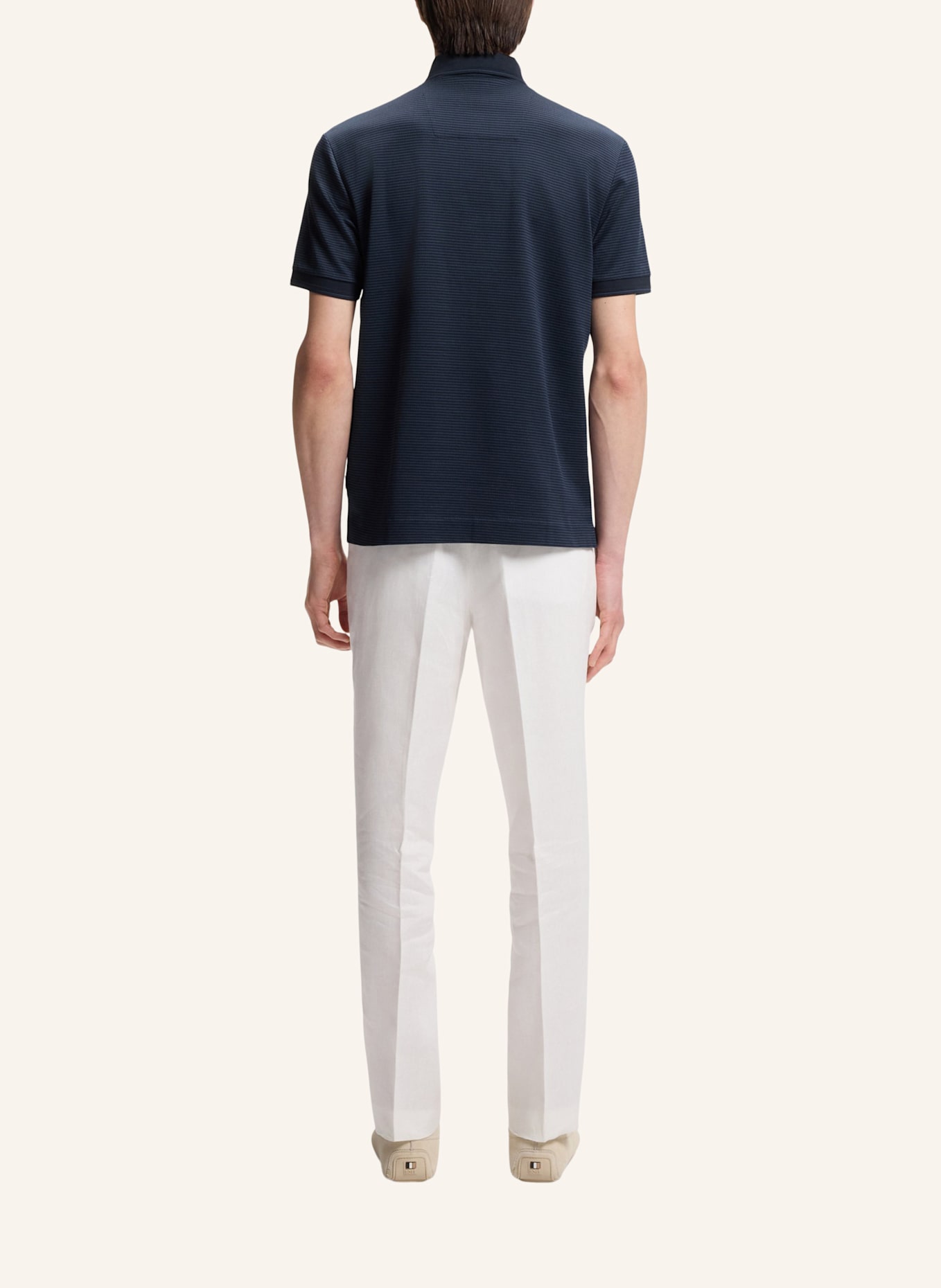 BOSS Poloshirt H-PARLAY 242 Regular Fit: DUNKELBLAU