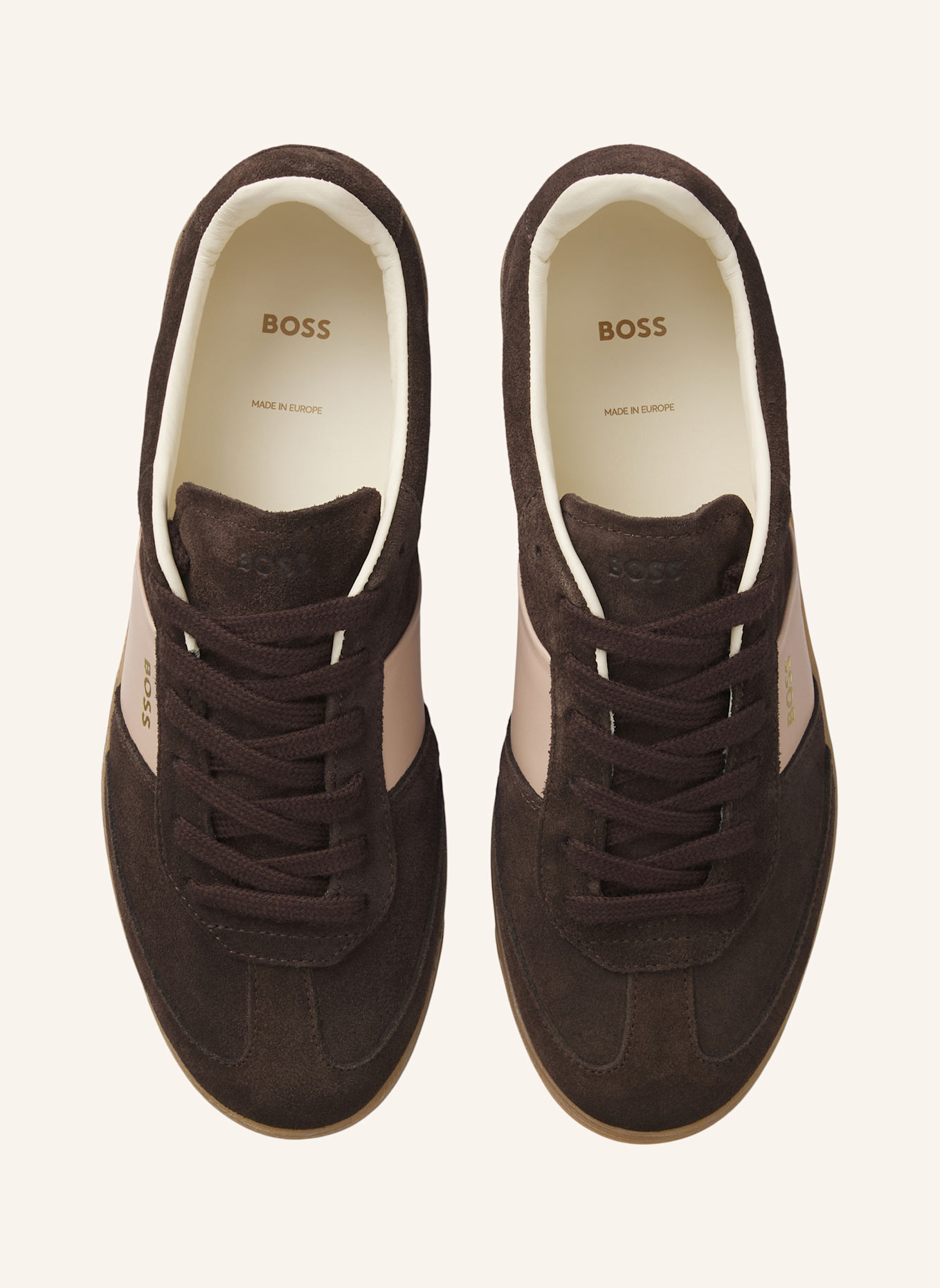 BOSS Turnschuh BRENTA_TENN_SDLT: DUNKELBRAUN