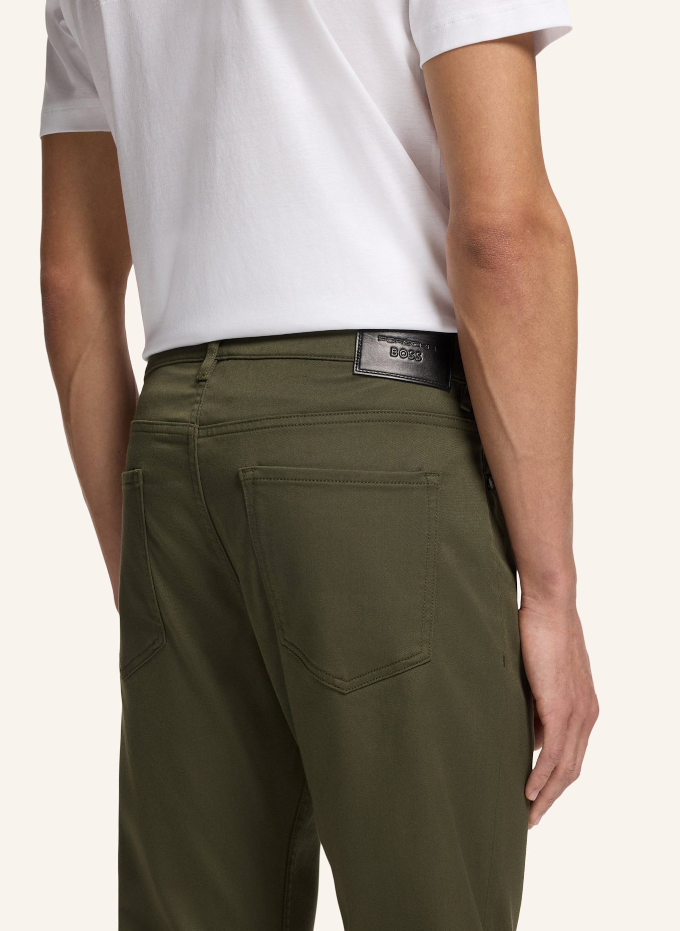 BOSS Casual Hose TR_PS SPIRIT70 5PKT Tapered Fit: HELLGRÜN