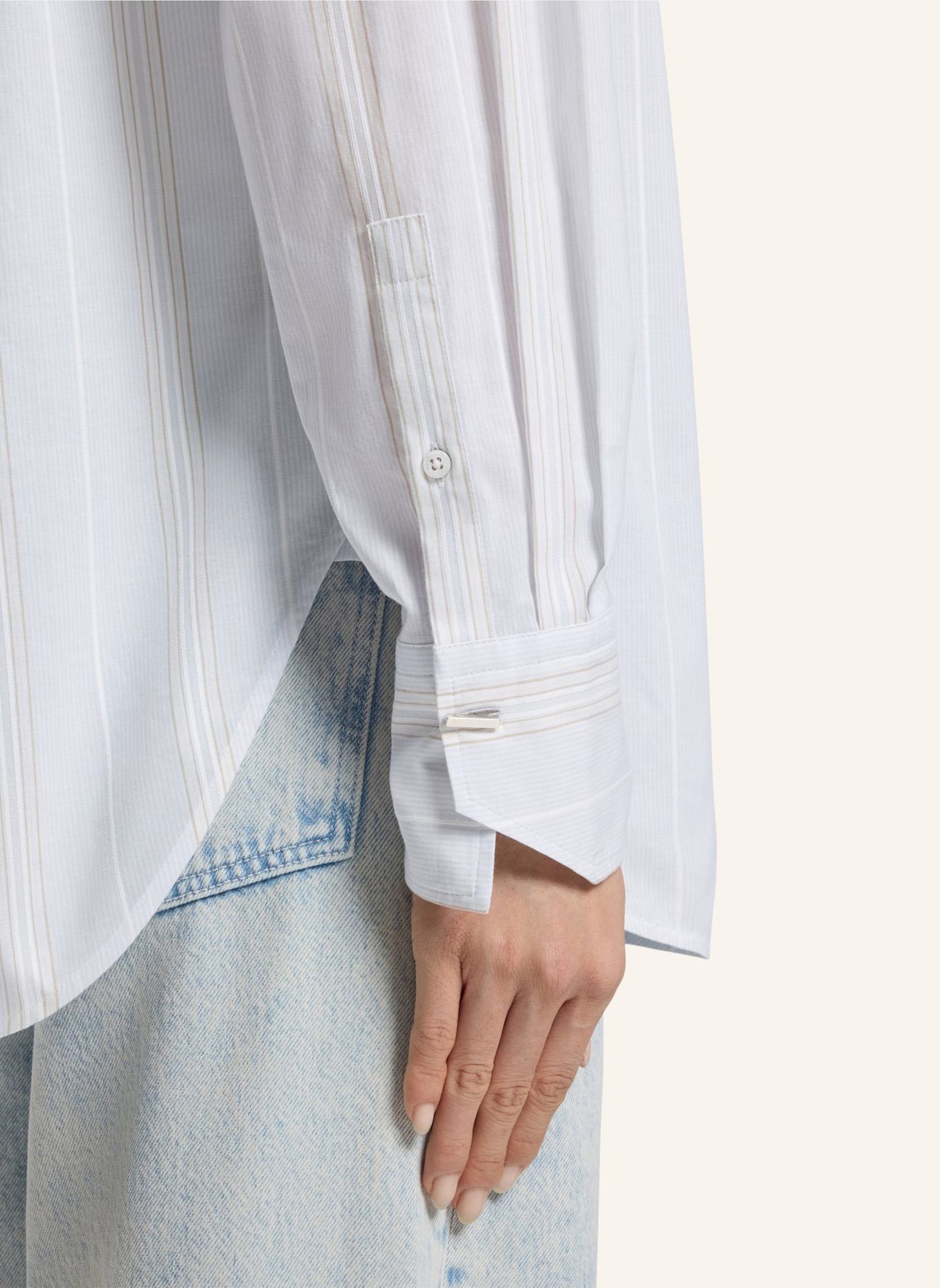 BOSS Business Bluse SATURDAY_1 Relaxed Fit: HELLBLAU