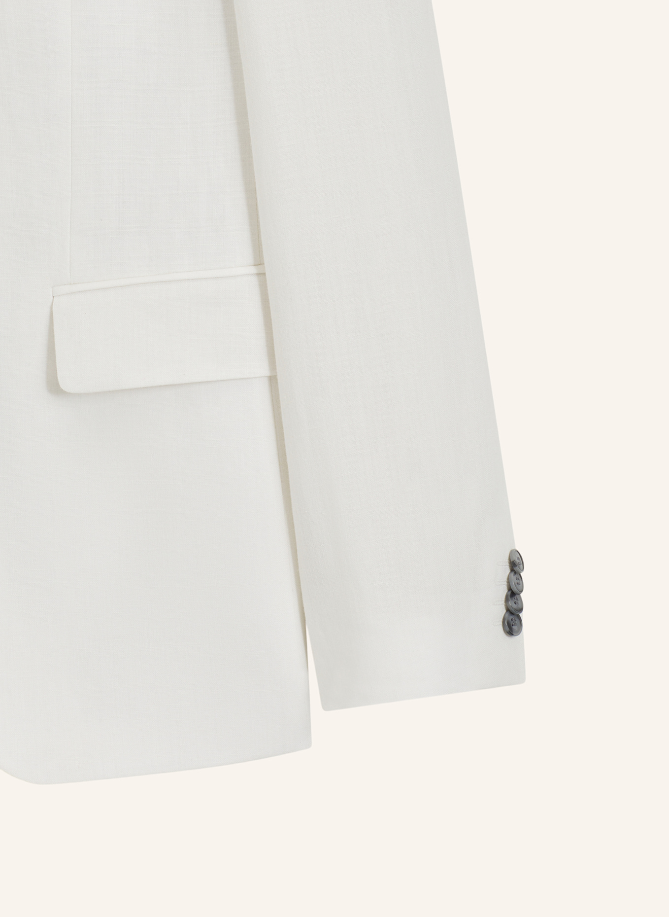 HUGO Business Anzug HENRY-GETLIN253X Slim Fit: WEISS