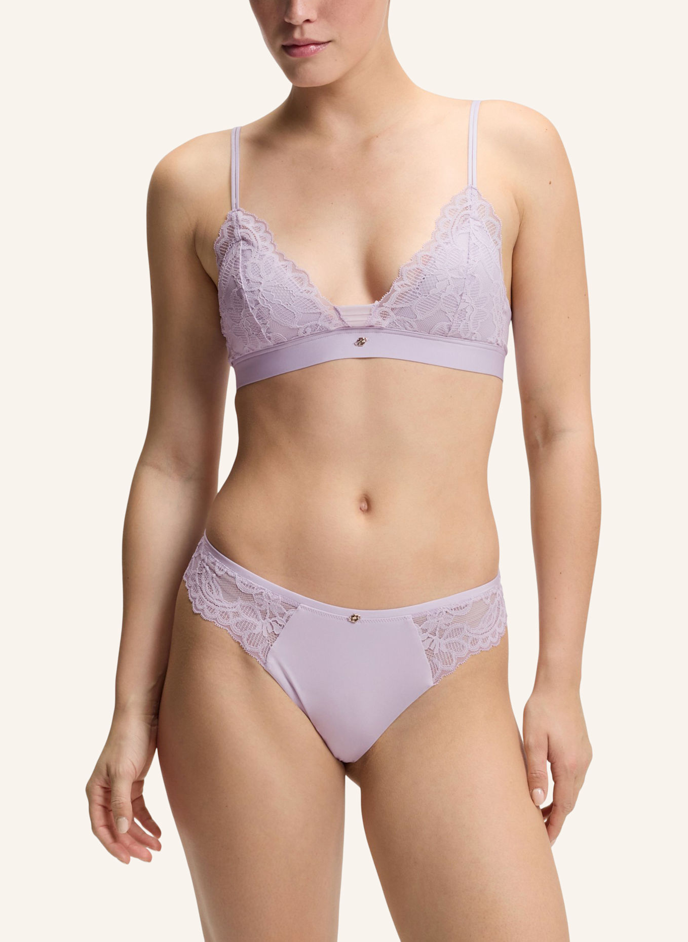 BOSS Slip THONG_BLOSSOM: LILA