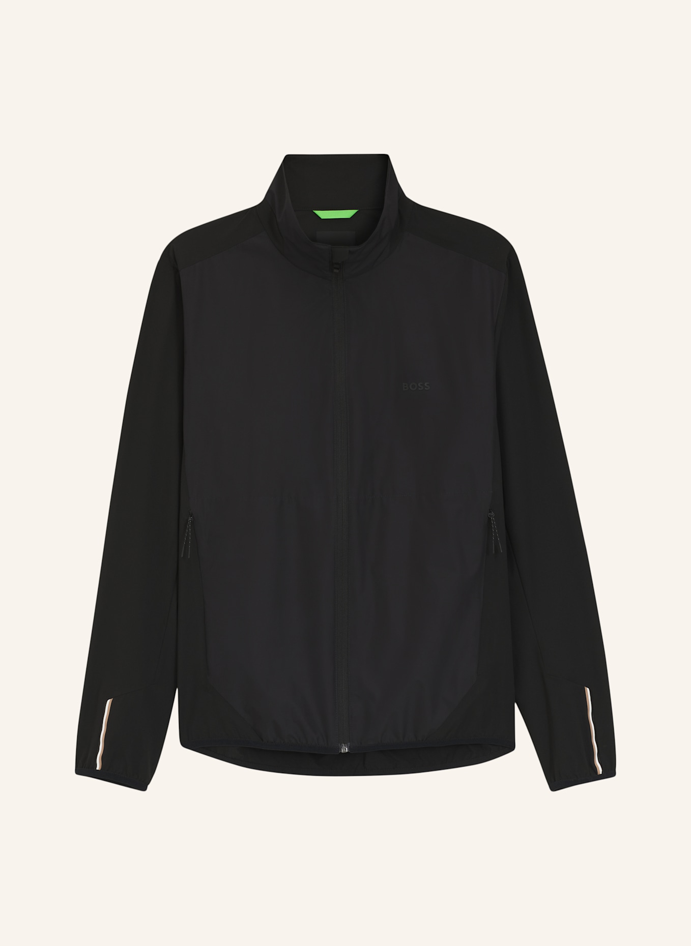 BOSS Casual Jacke OW_GOC BIRDIE Regular Fit: SCHWARZ