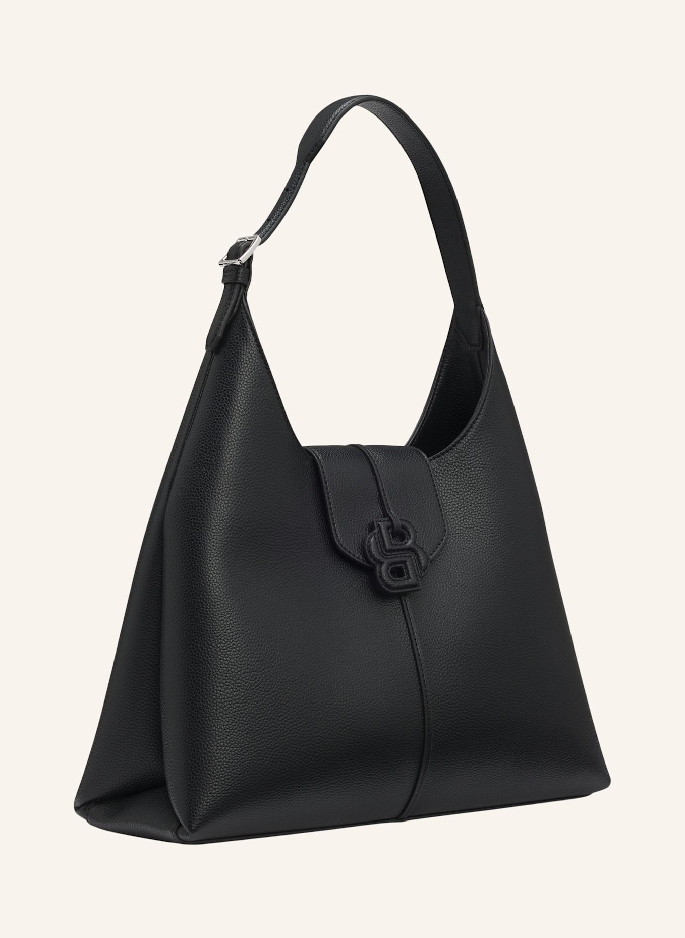 BOSS Shoulder Bags ANETT NEW BIG HOBO: SCHWARZ