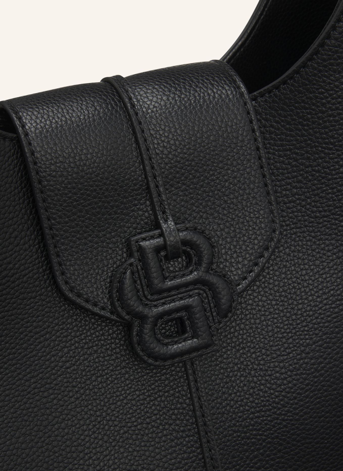 BOSS Shoulder Bags ANETT NEW BIG HOBO: SCHWARZ