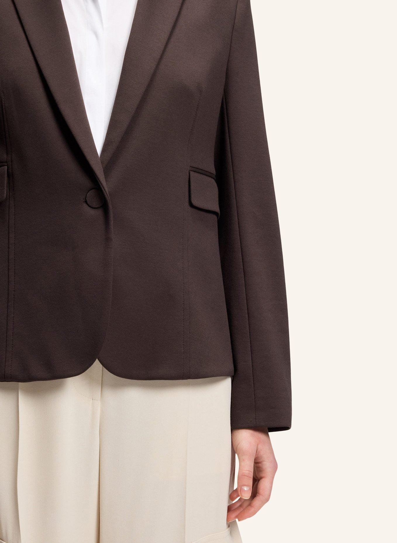 BOSS Blazer JIA14 Slim Fit: DUNKELBRAUN