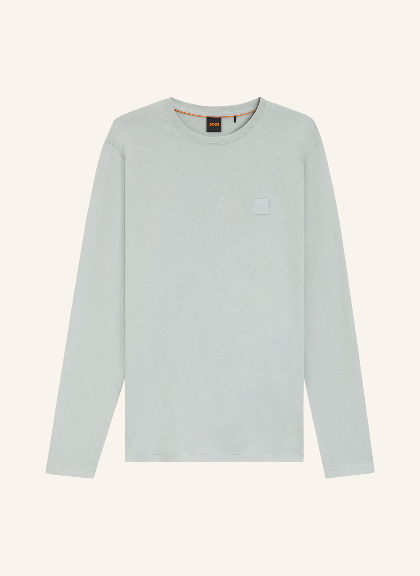 BOSS Longsleeve TACKS: SILBER