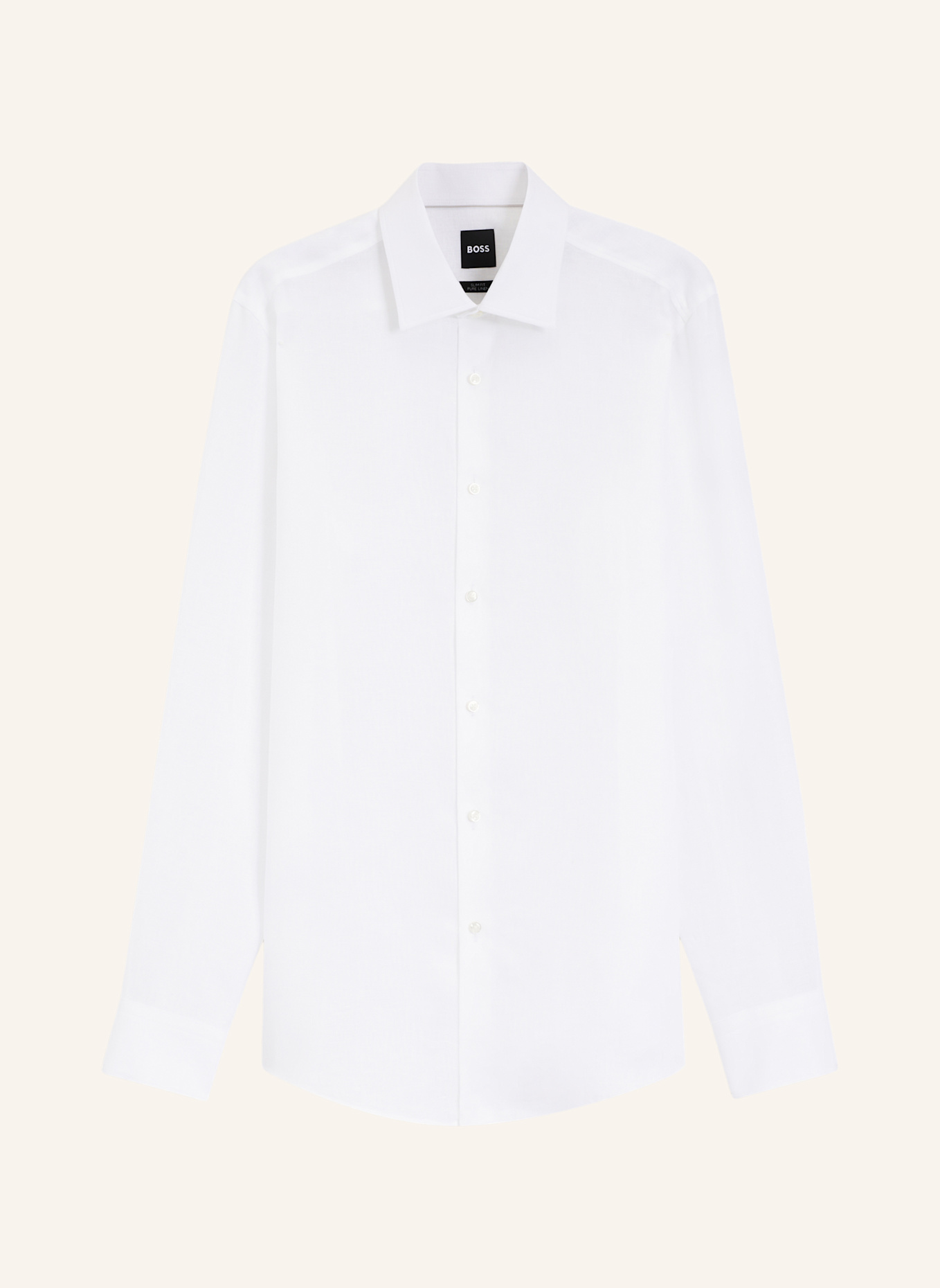 BOSS Business Hemd H-HANK-K-C1-261 Slim Fit: WEISS