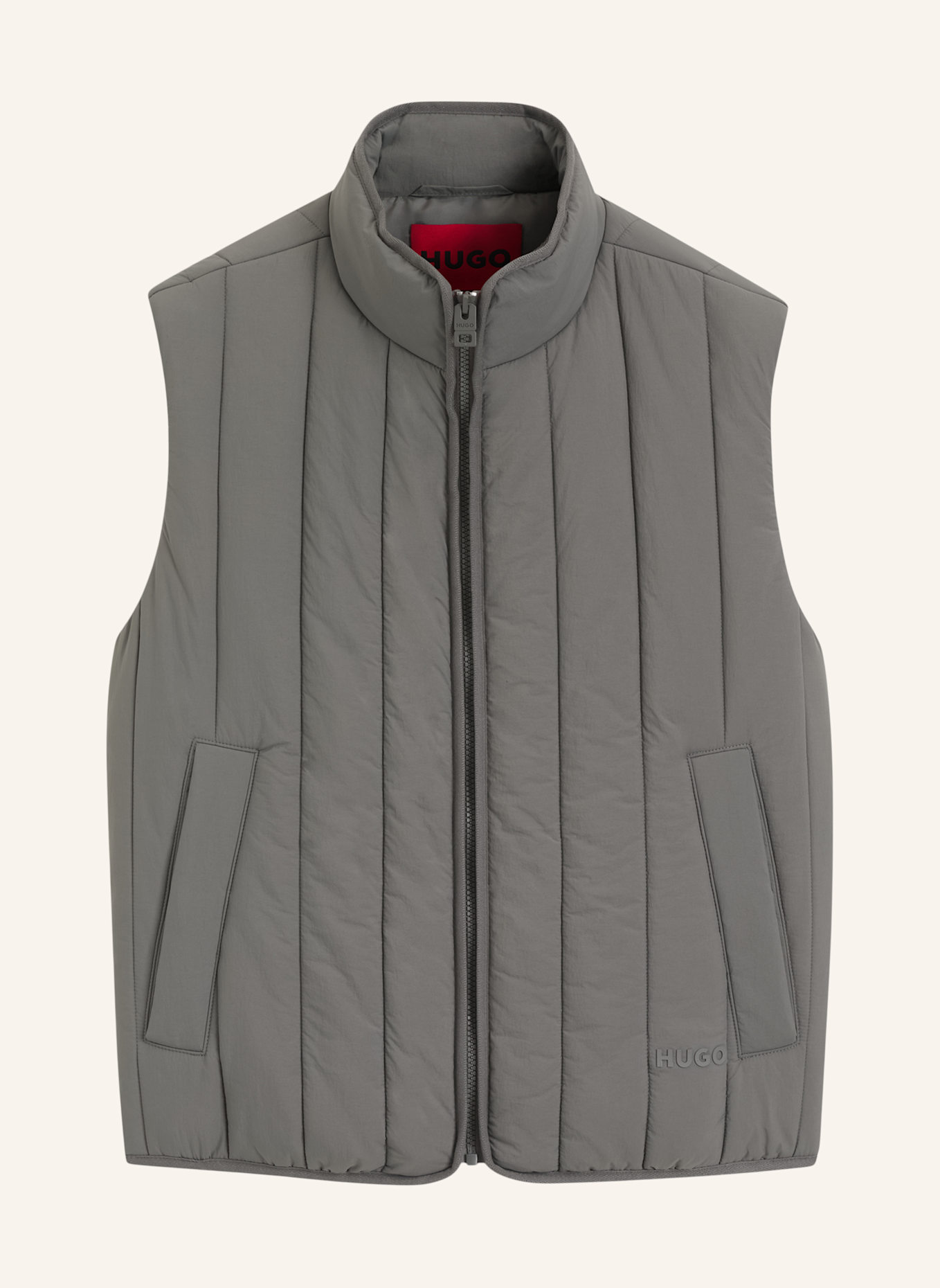 HUGO Casual Jacke BRENO2611 Regular Fit: DUNKELGRAU