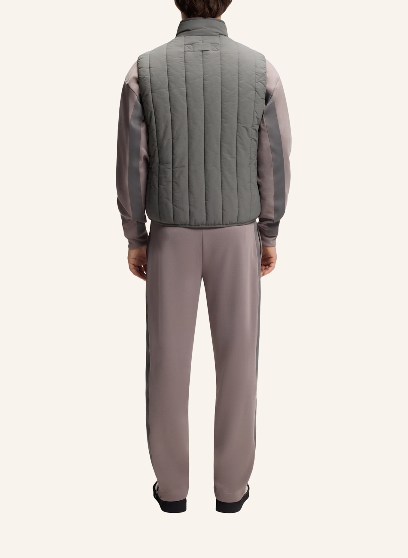 HUGO Casual Jacke BRENO2611 Regular Fit: DUNKELGRAU