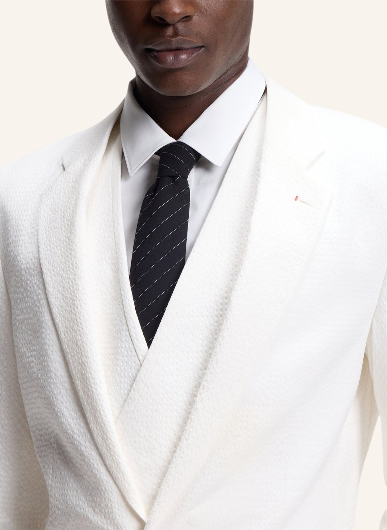 HUGO Business Anzug ARTI/HESTEN242V1X Extra-Slim Fit: WEISS