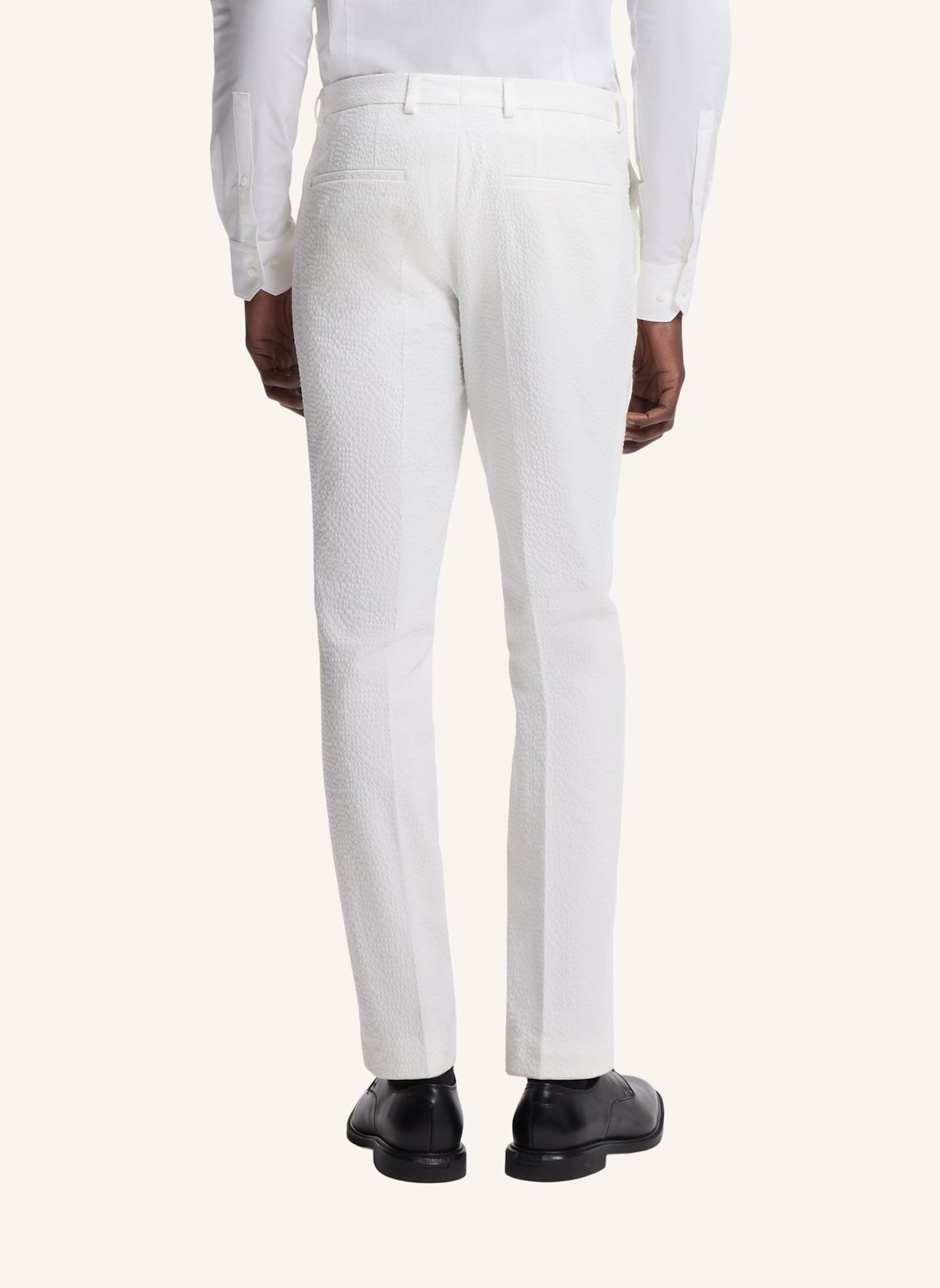 HUGO Business Anzug ARTI/HESTEN242V1X Extra-Slim Fit: WEISS