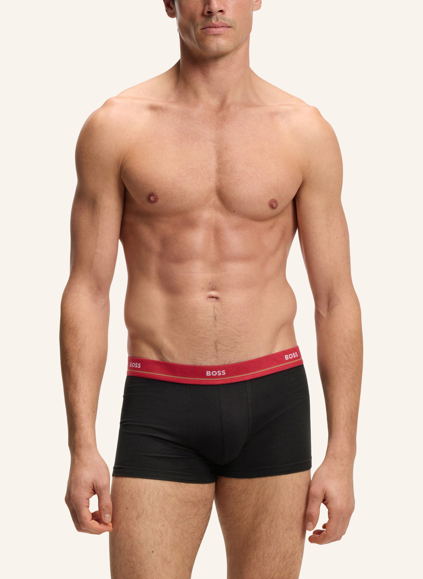 BOSS Boxershort TRUNK 5P ESSENTIAL: WEISS