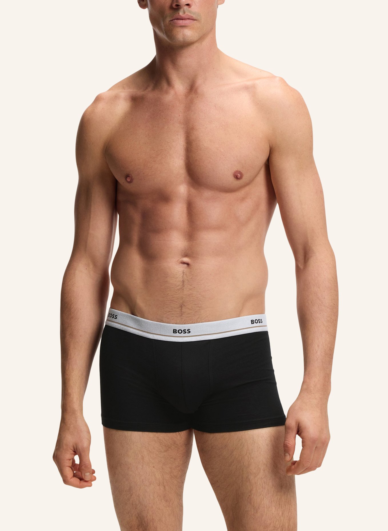 BOSS Boxershort TRUNK 5P ESSENTIAL: WEISS