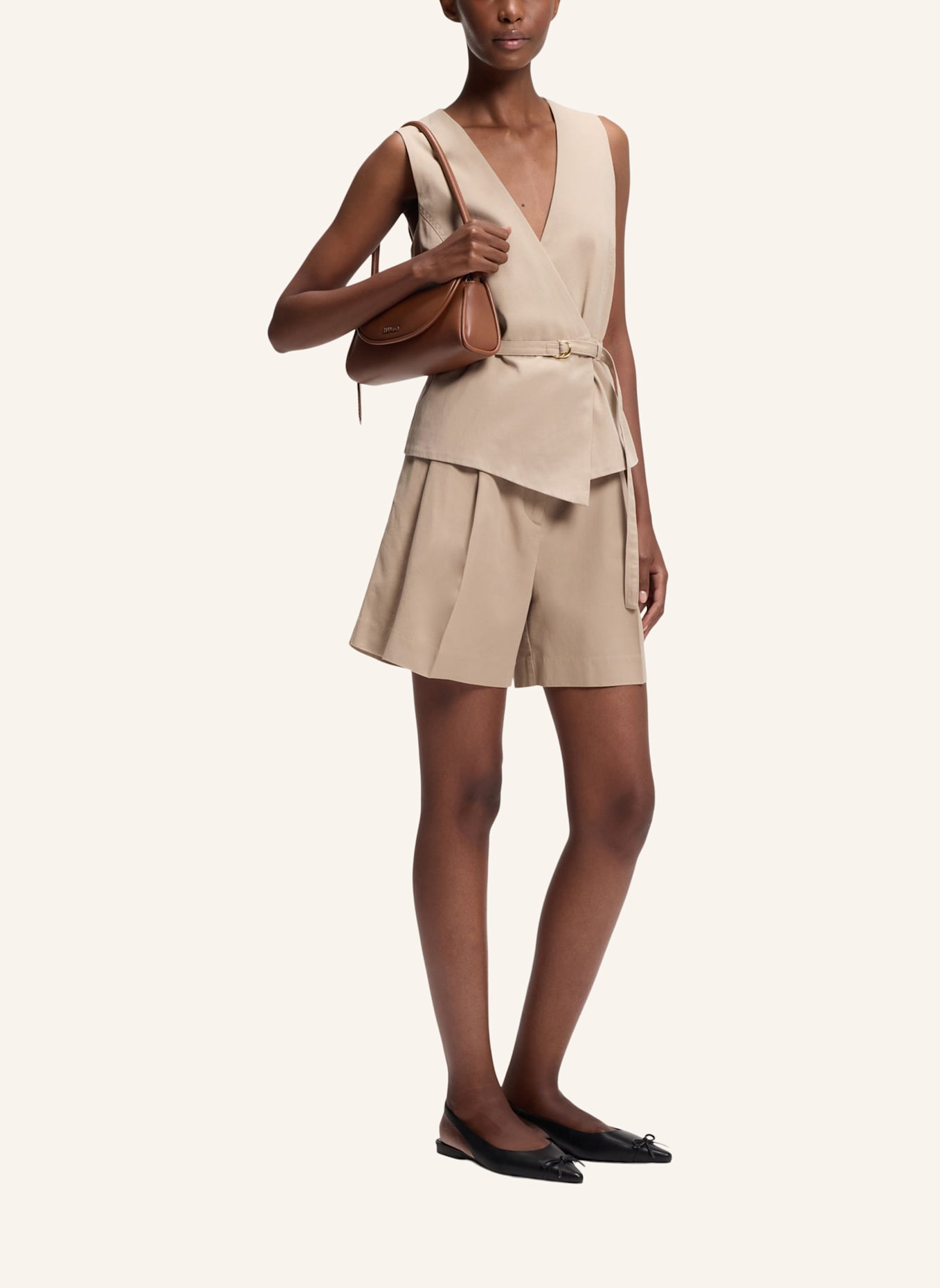 HUGO Umhängetasche JODI_SHOULDER BAG: BRAUN