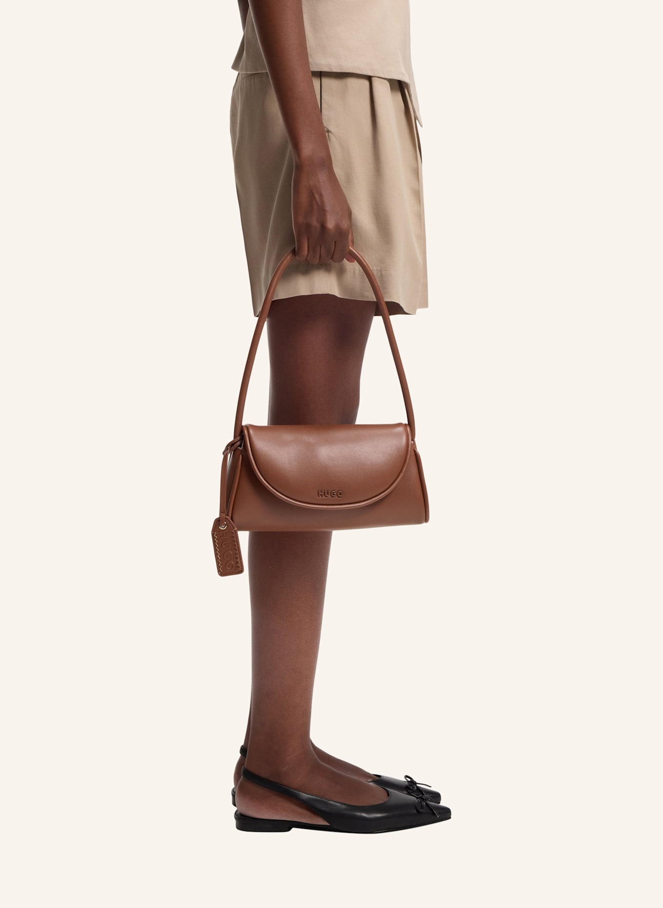 HUGO Umhängetasche JODI_SHOULDER BAG: BRAUN