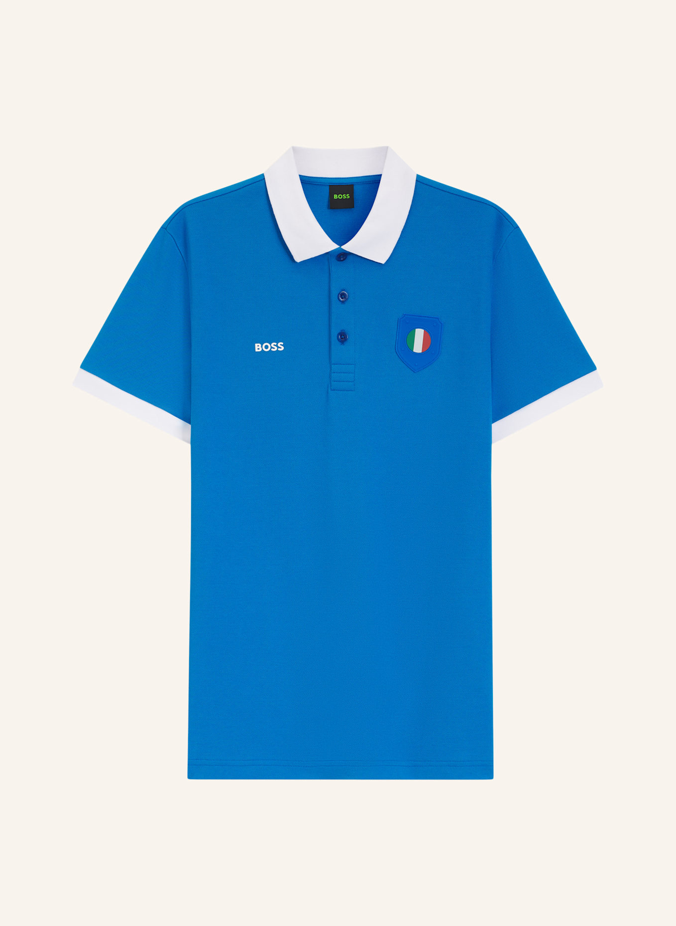 BOSS Poloshirt PL_BB BC LUX PADDY Regular Fit: BLAU