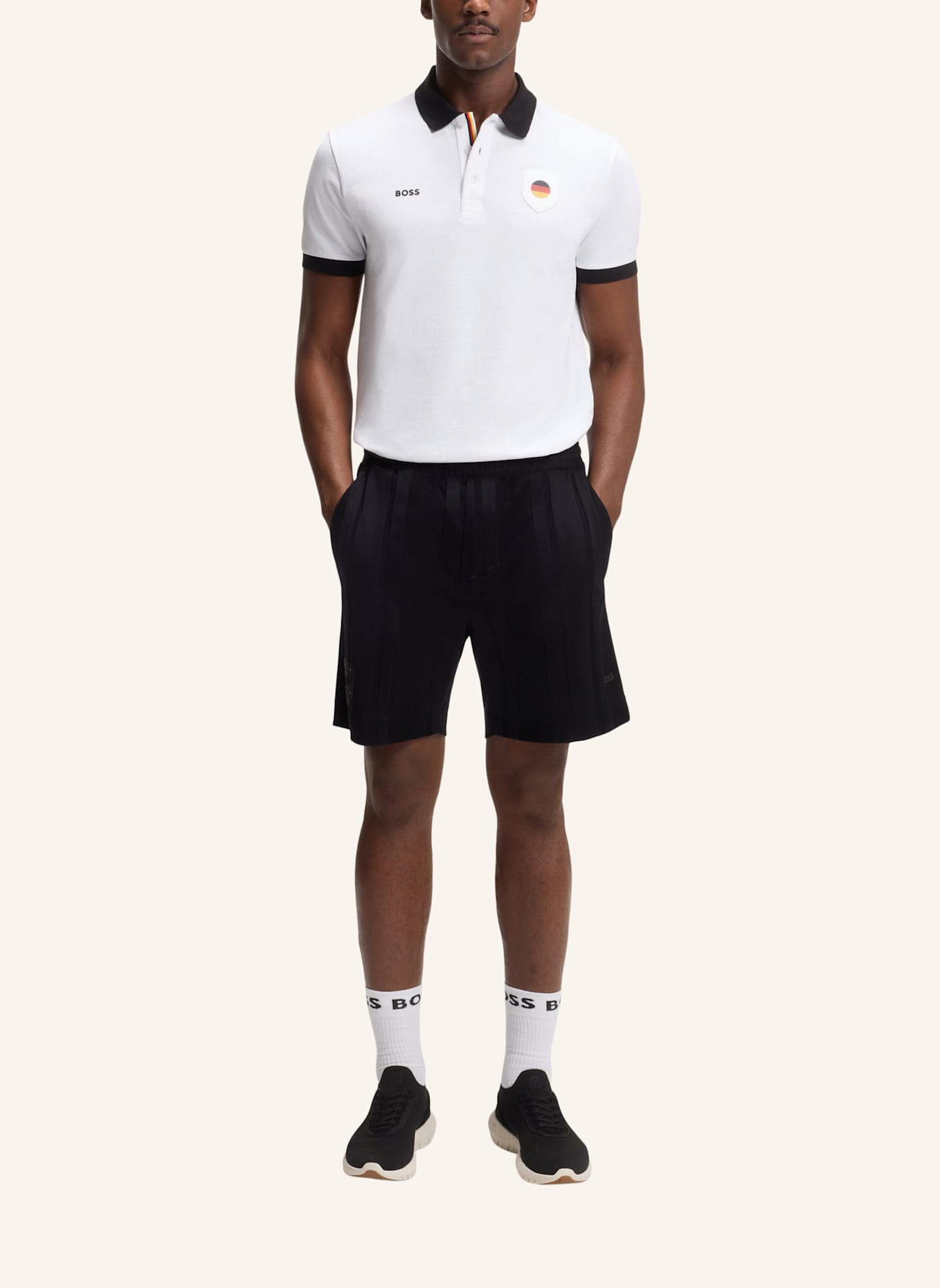 BOSS Poloshirt PL_BB BC LUX PADDY Regular Fit: WEISS