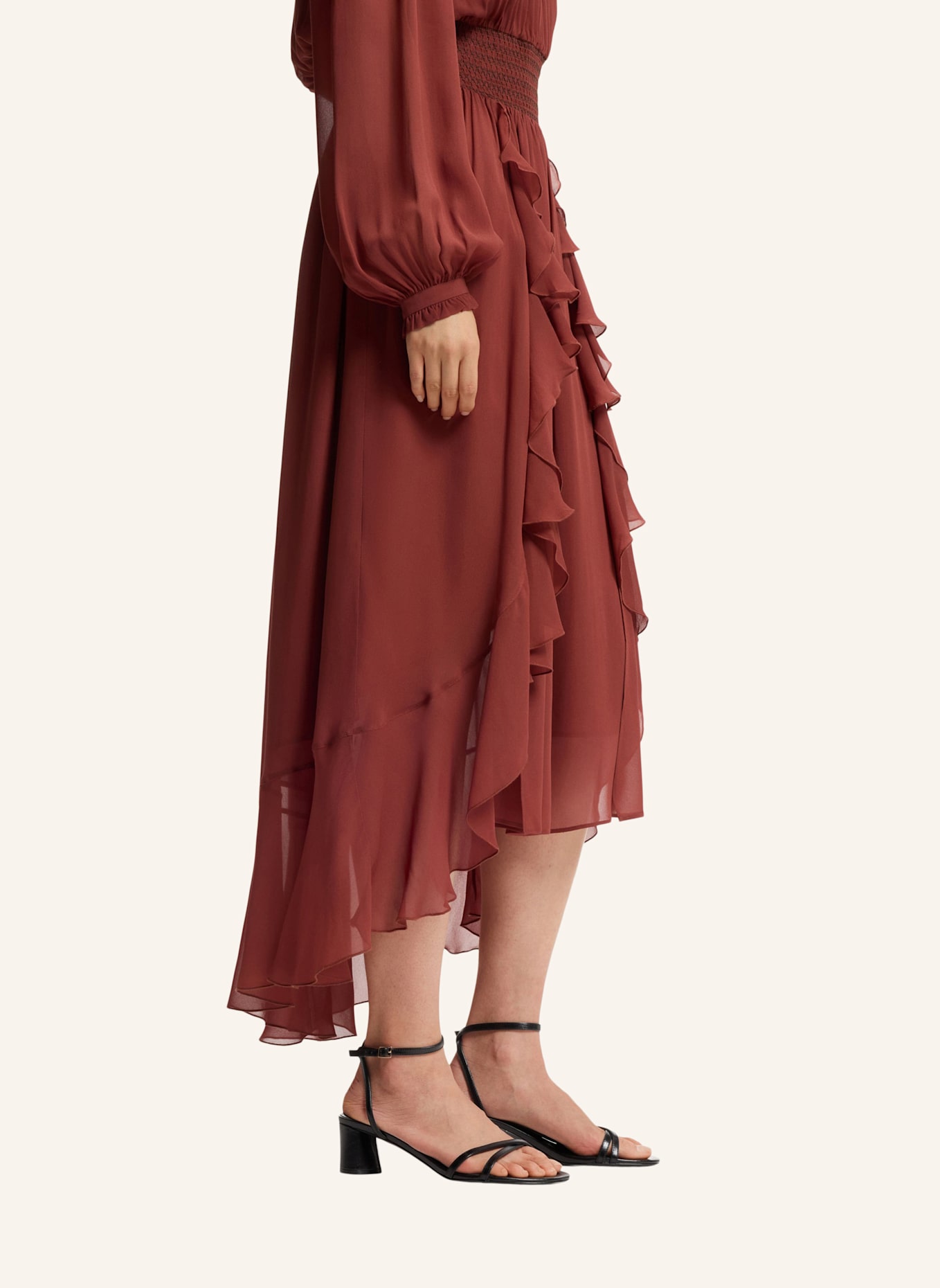 BOSS Sandale GRACEY_CHSANDAL50_NA: SCHWARZ