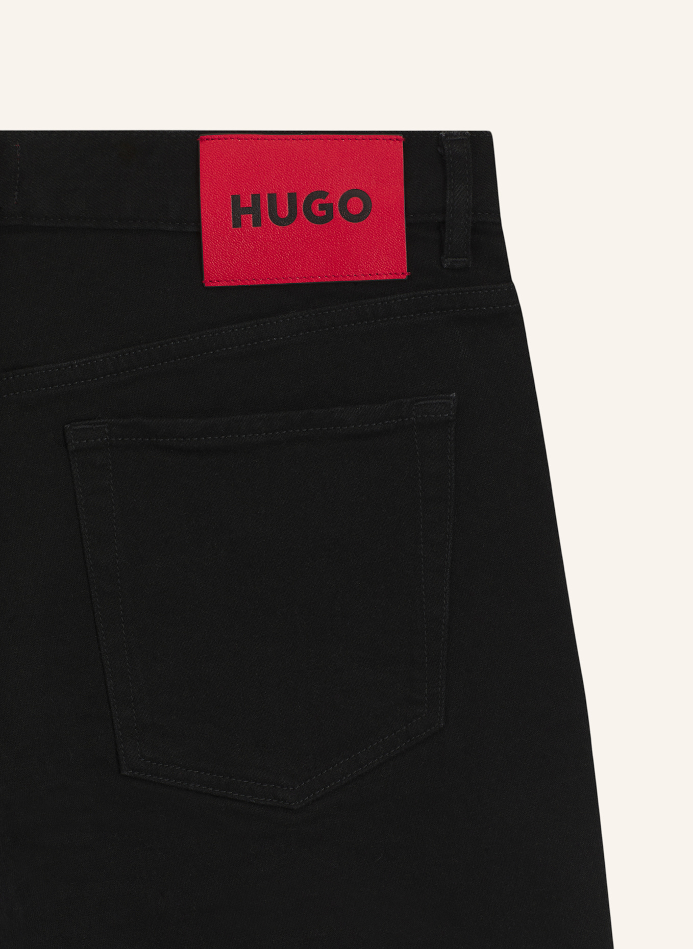 HUGO Jeans HUGO 634/S Tapered Fit: SCHWARZ