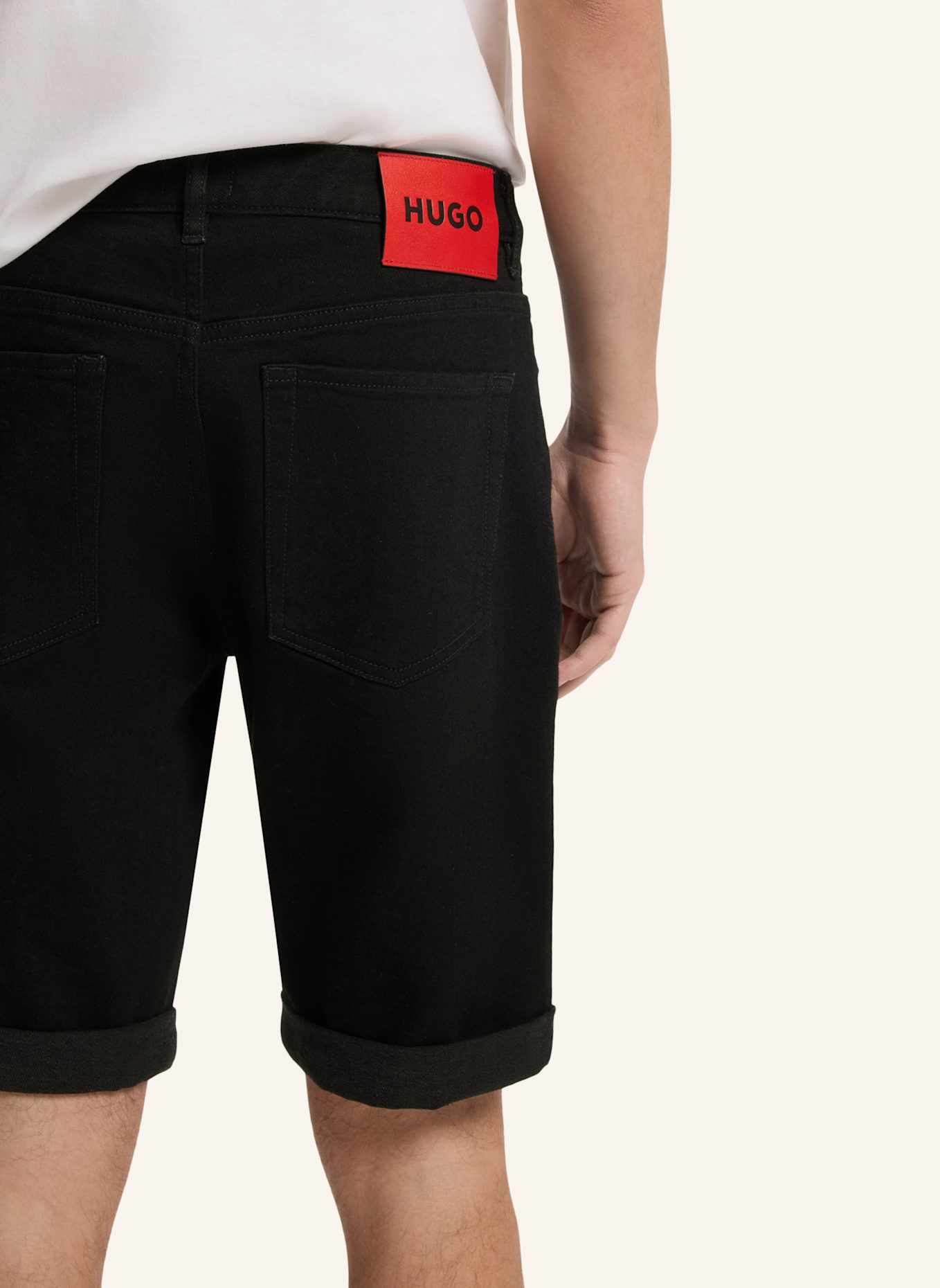 HUGO Jeans HUGO 634/S Tapered Fit: SCHWARZ