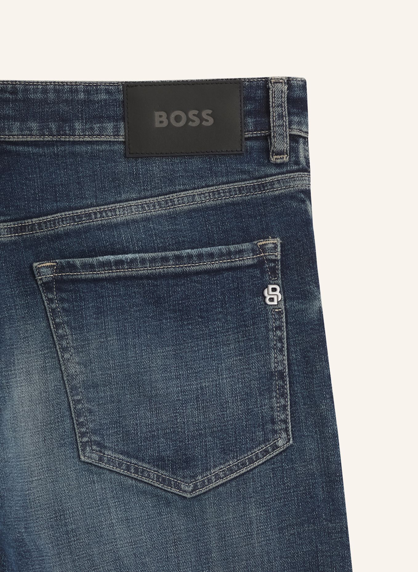 BOSS Jeans C-OGDEN Straight Fit: BLAU