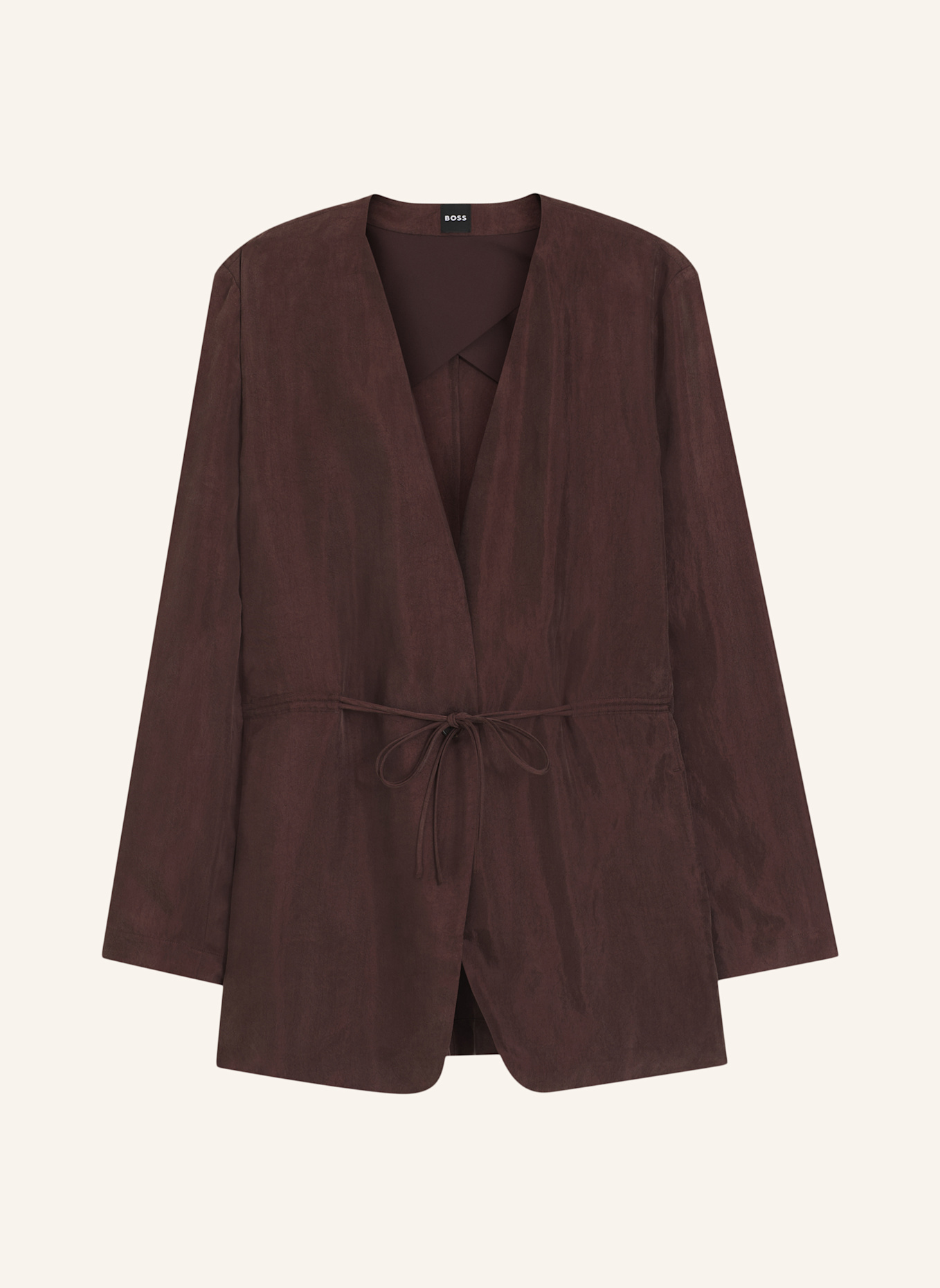 BOSS Blazer JASIANATI Regular Fit: DUNKELBRAUN