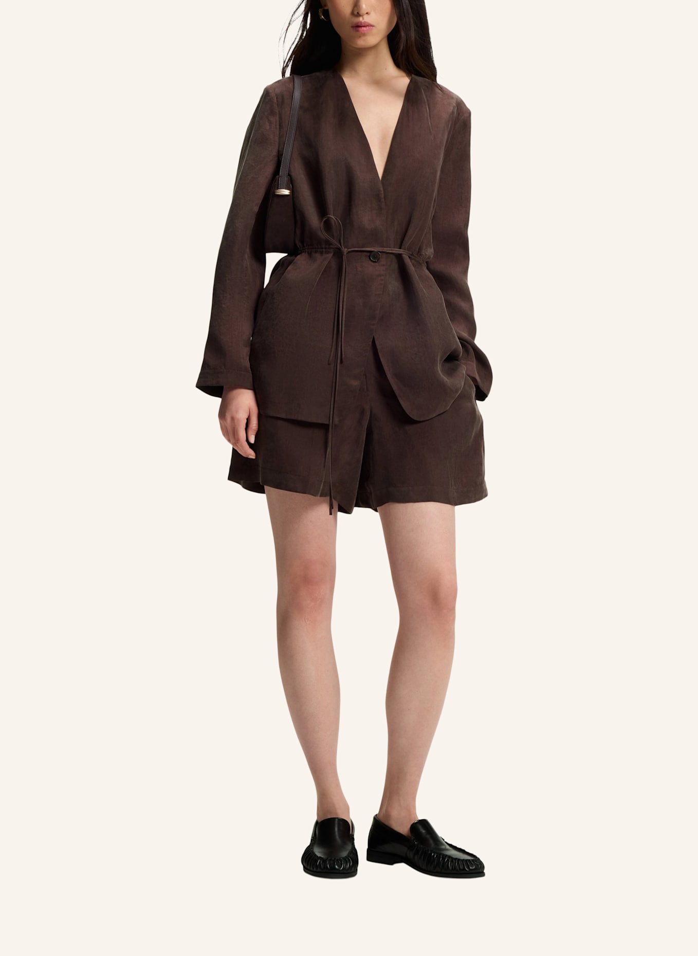 BOSS Blazer JASIANATI Regular Fit: DUNKELBRAUN