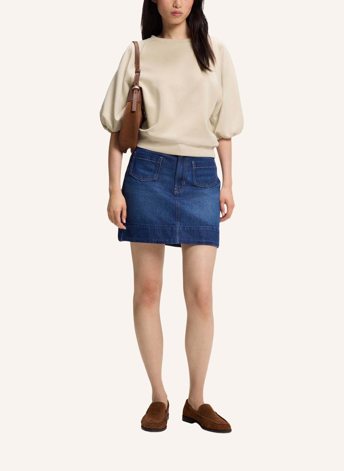 BOSS Sweatshirt C_ETAMI Oversize Fit: BEIGE