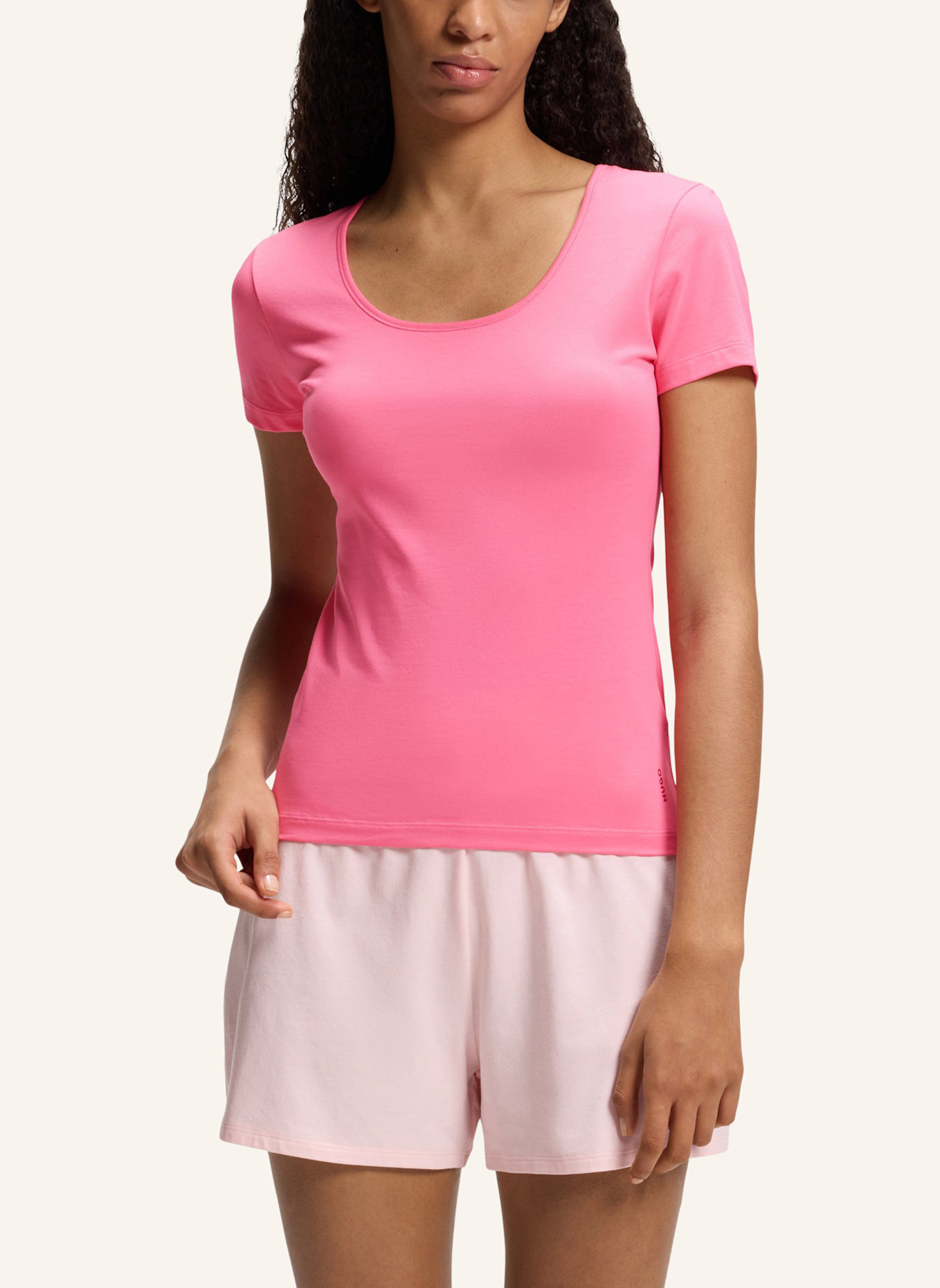 HUGO Unterwäsche Top TWIN T-SHIRT RN Regular Fit: PINK