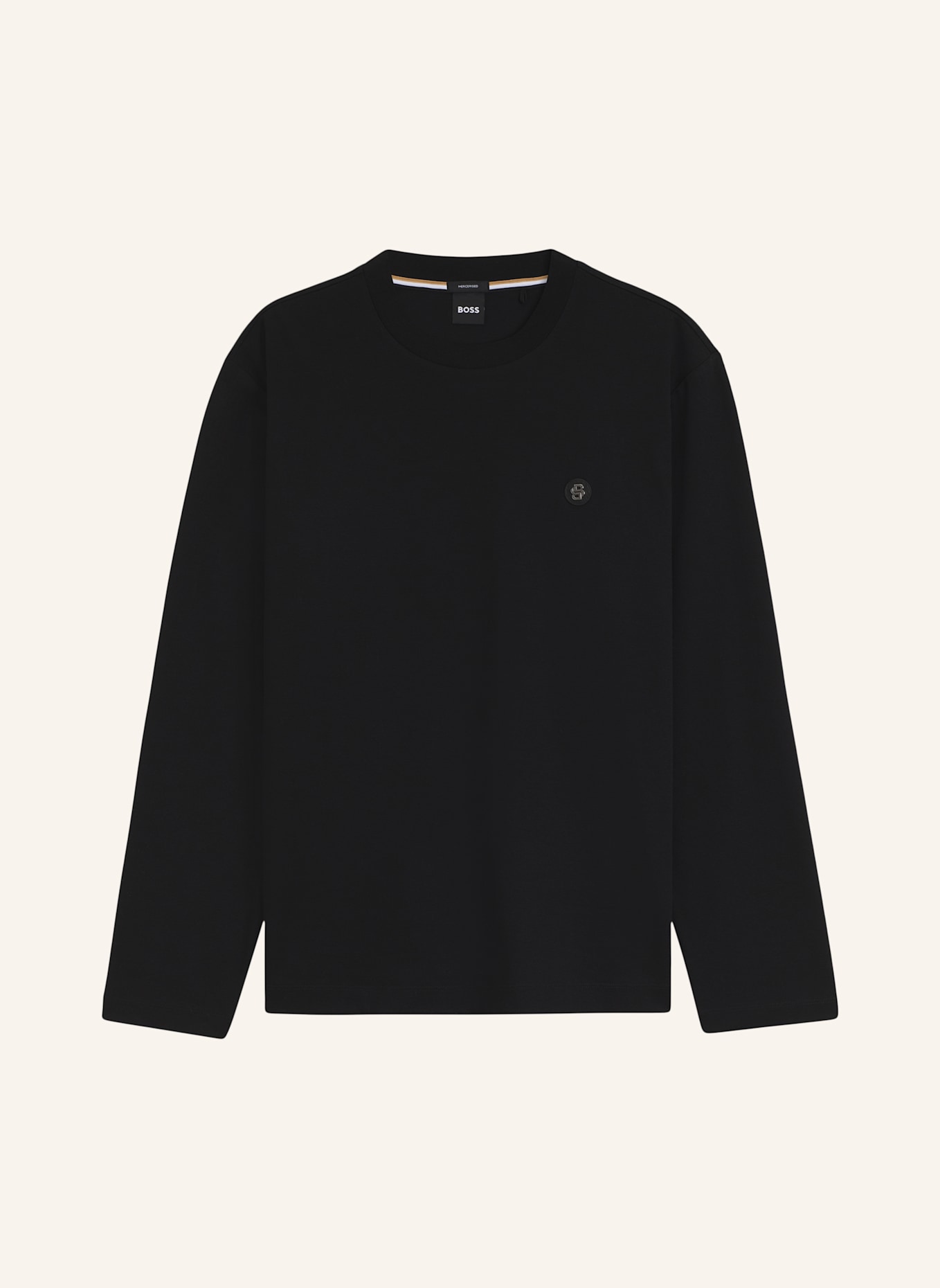 BOSS T-Shirt TOWNLEY 01_TI Regular Fit: SCHWARZ