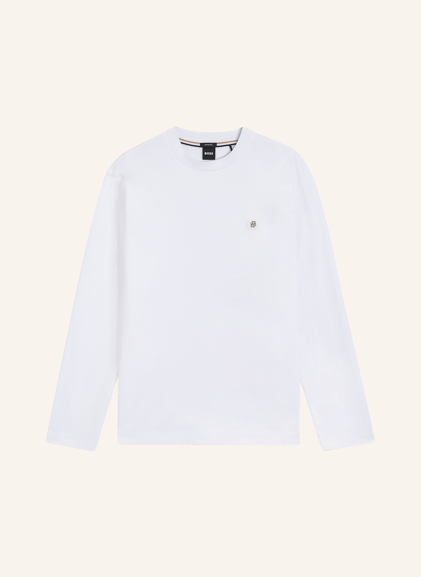 BOSS T-Shirt TOWNLEY 01_TI Regular Fit: WEISS