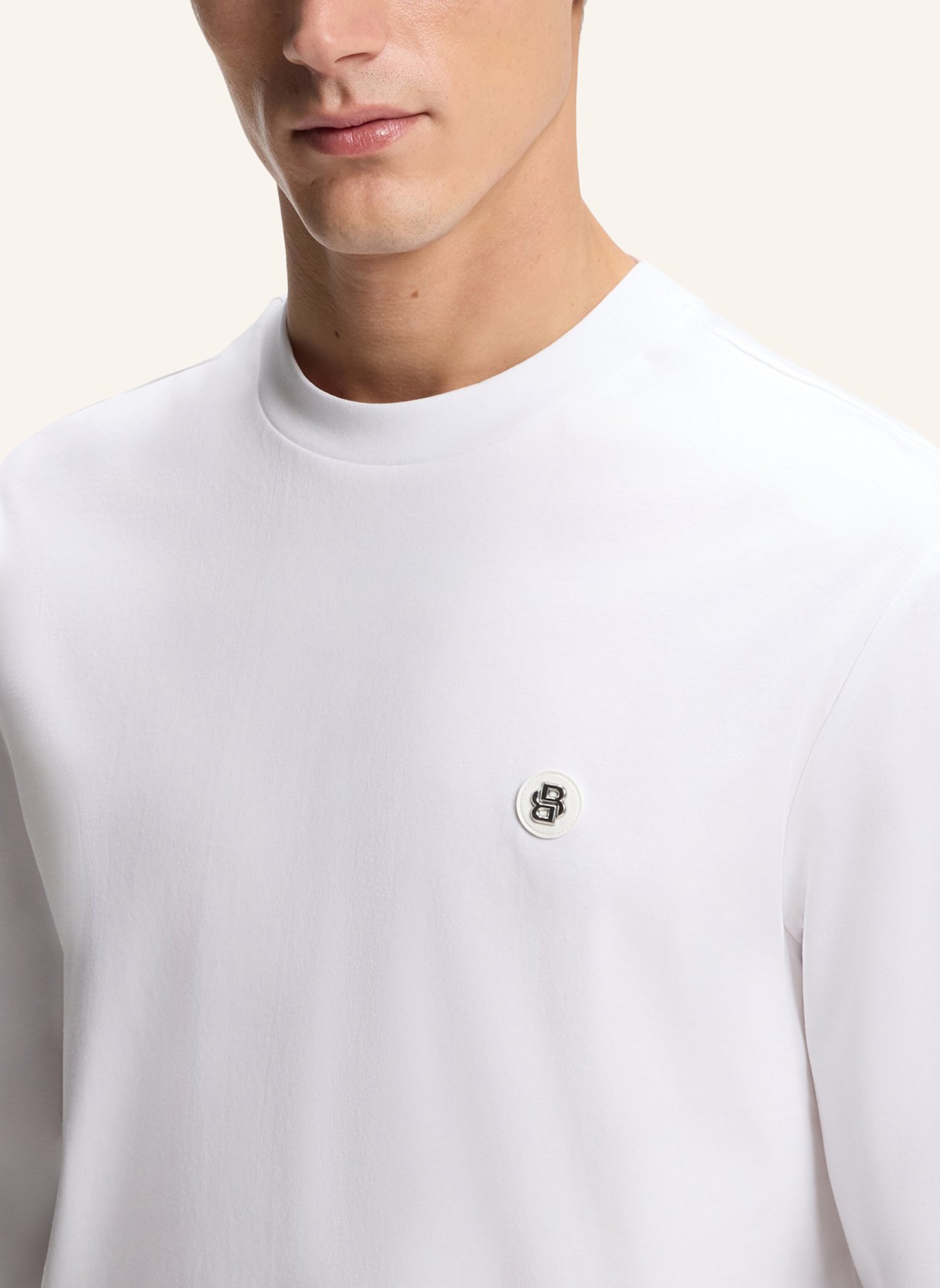 BOSS T-Shirt TOWNLEY 01_TI Regular Fit: WEISS