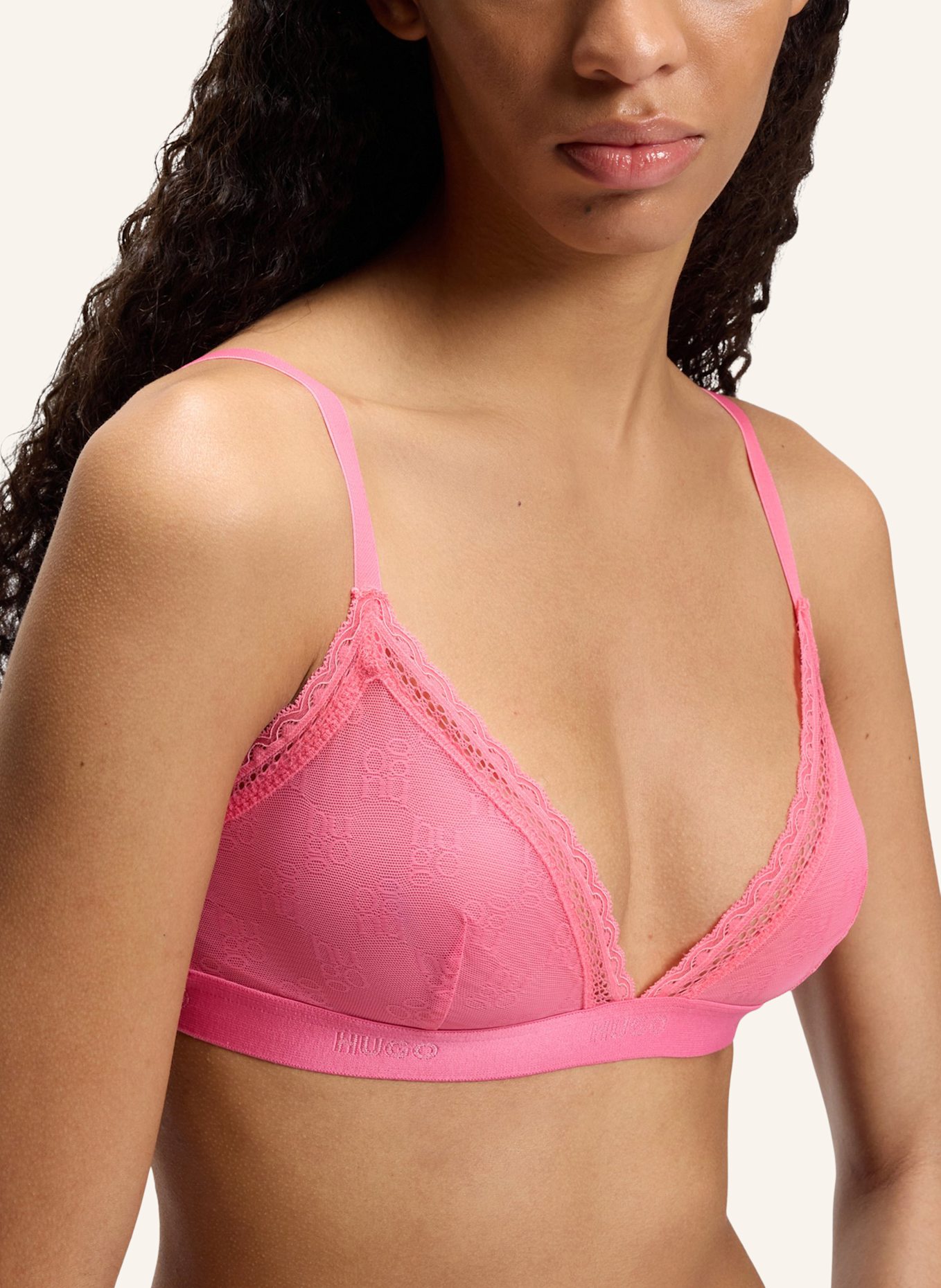 HUGO Bh SARTORIAL TRIANGLE: PINK