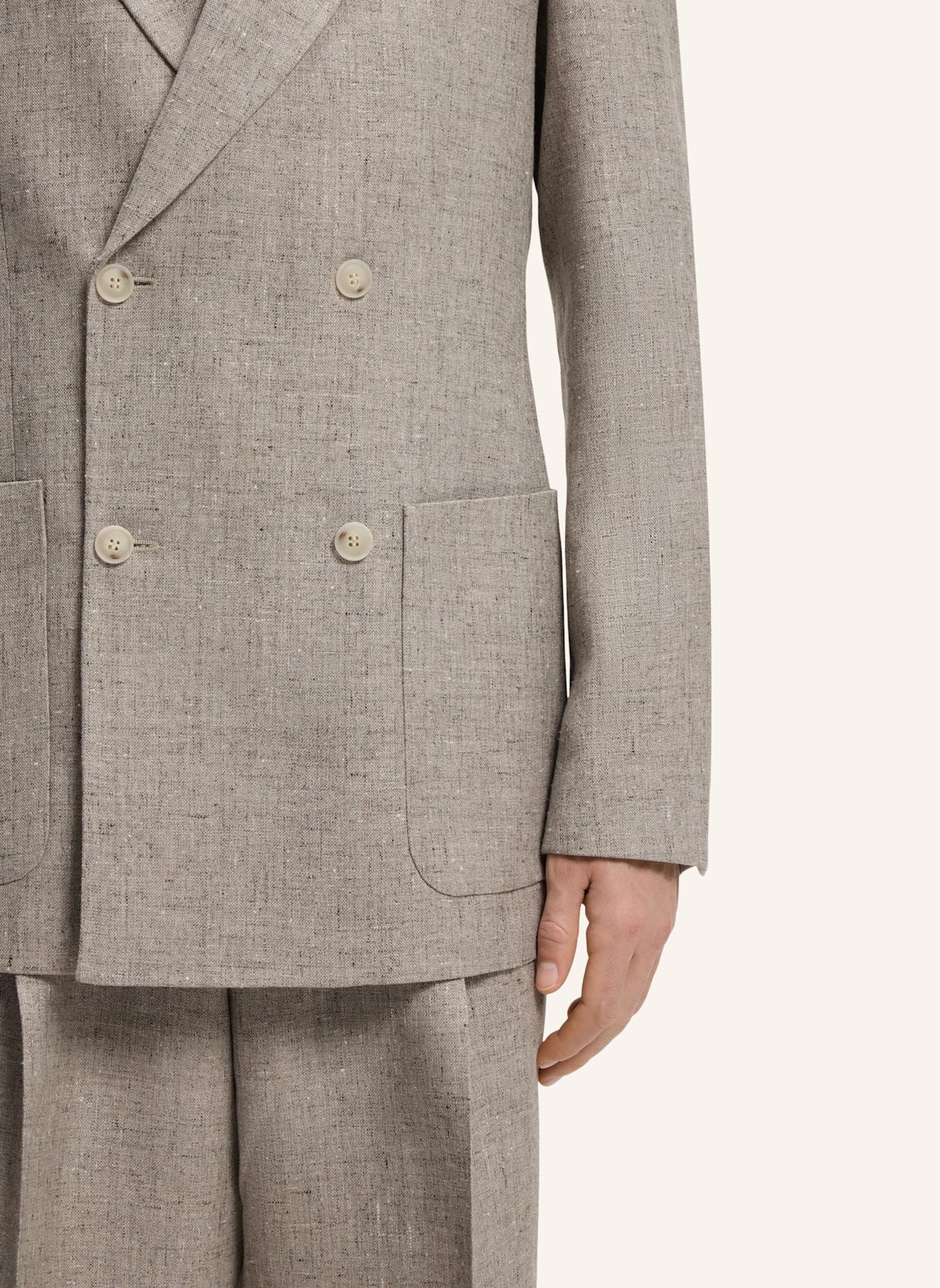 BOSS Blazer C-CALLUM-DB-262 Relaxed Fit: BEIGE