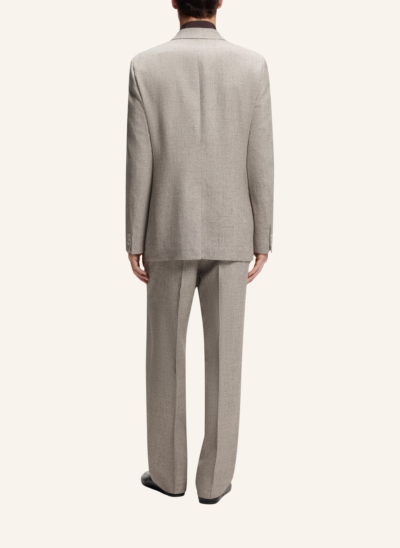 BOSS Blazer C-CALLUM-DB-262 Relaxed Fit: BEIGE