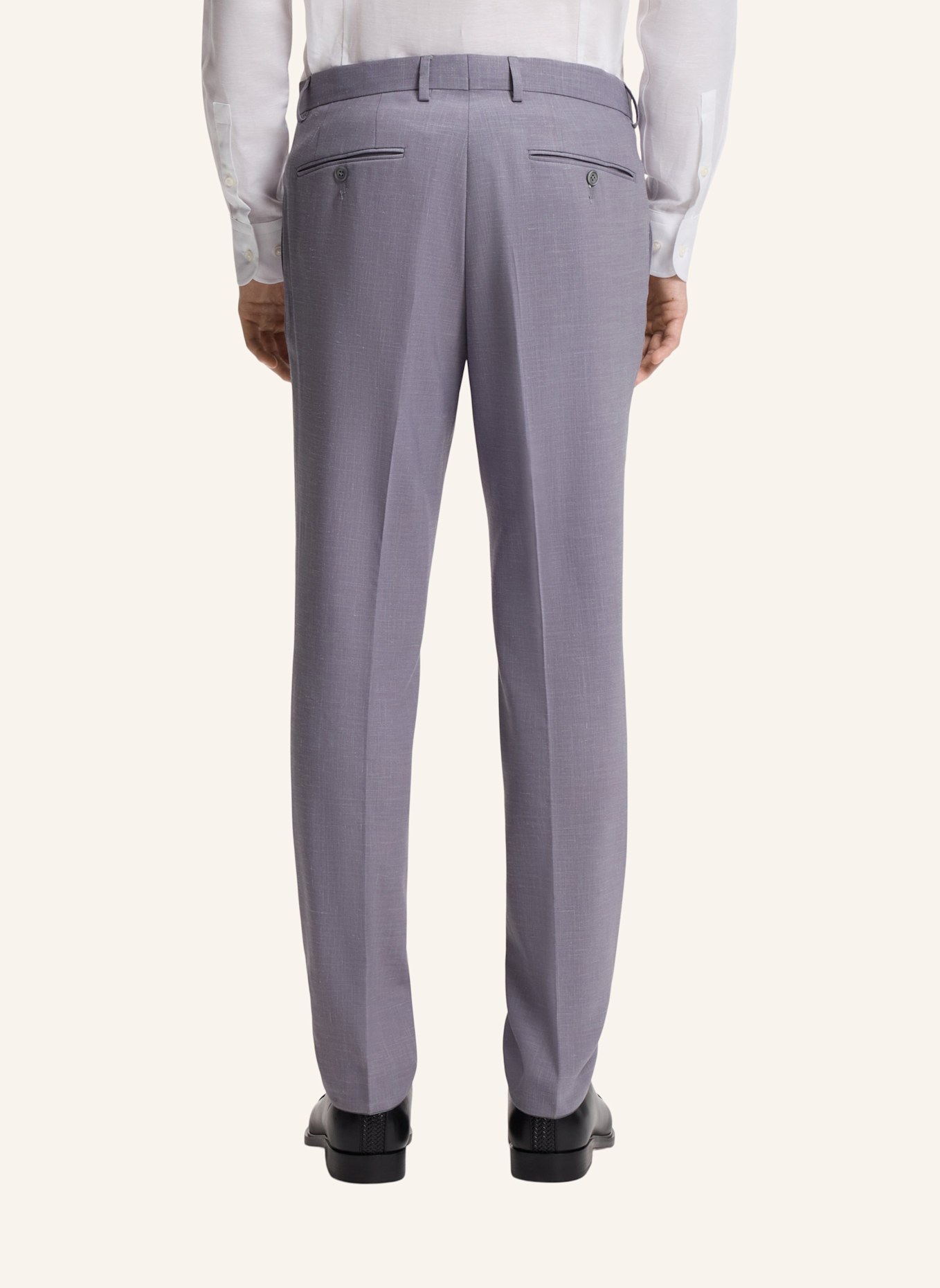 BOSS Business Anzug H-HUGE-2PCS-253 Slim Fit: LILA