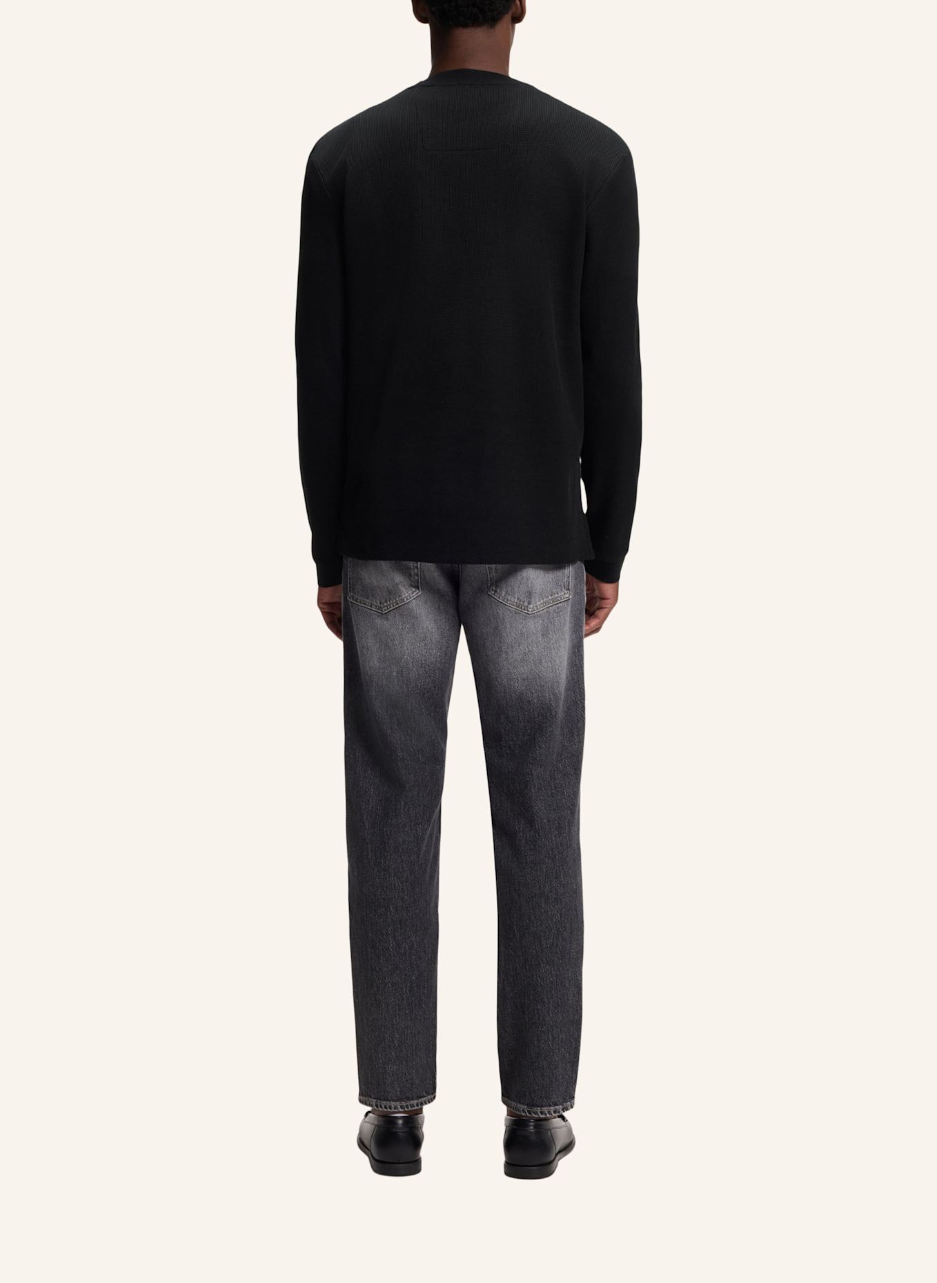 BOSS T-Shirt TALLEY 01_TI Regular Fit: SCHWARZ