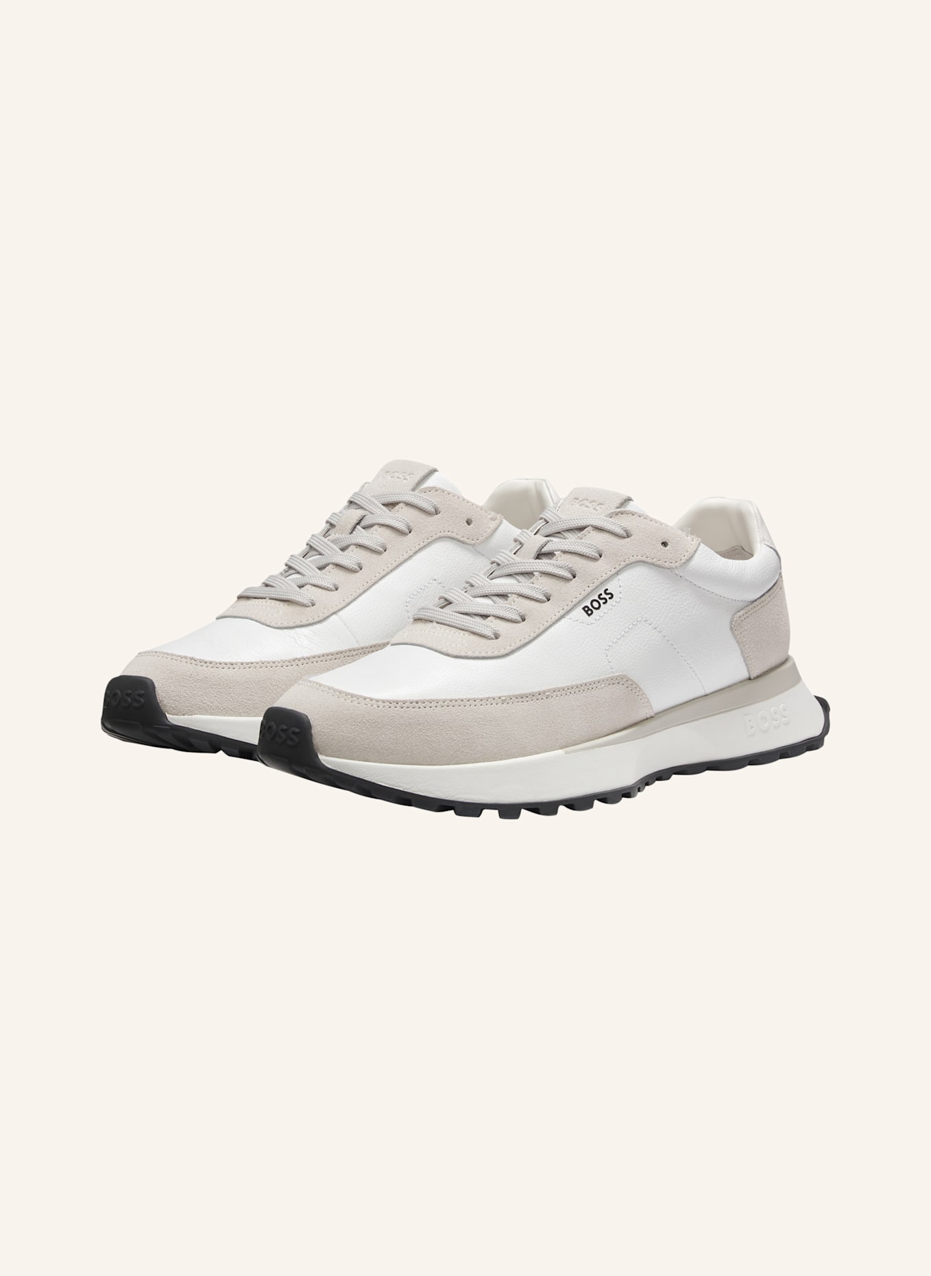 BOSS Sneaker JONAH_RUNN_LTWASD: WEISS