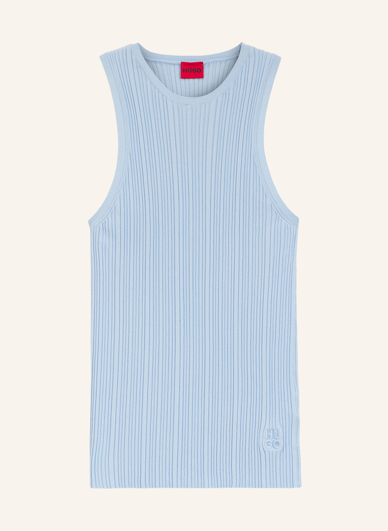 HUGO Casual Top SAREPLA Slim Fit: BLAU