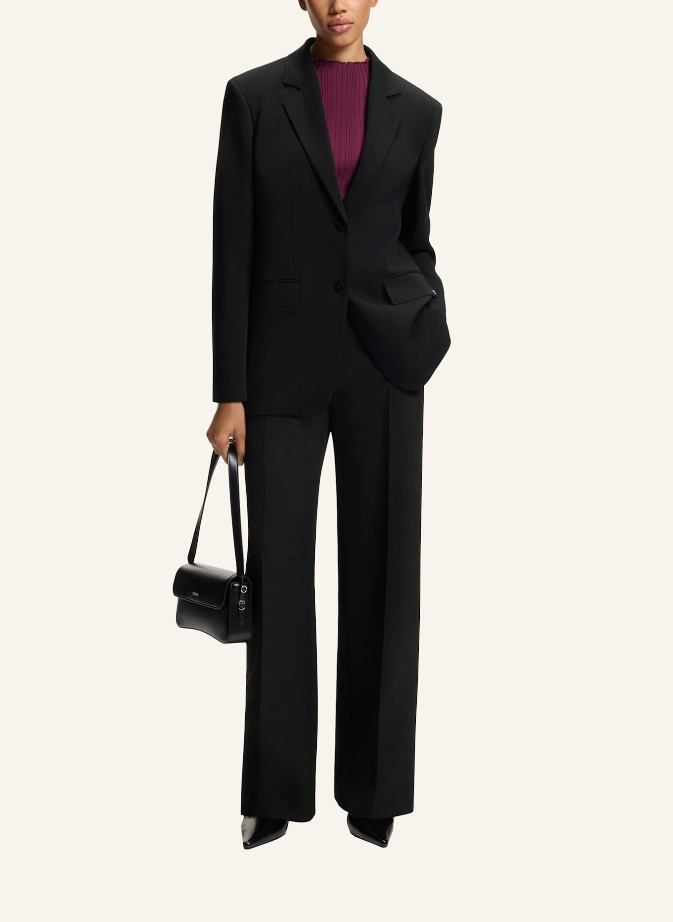 HUGO Blazer AREOTA Regular Fit: SCHWARZ