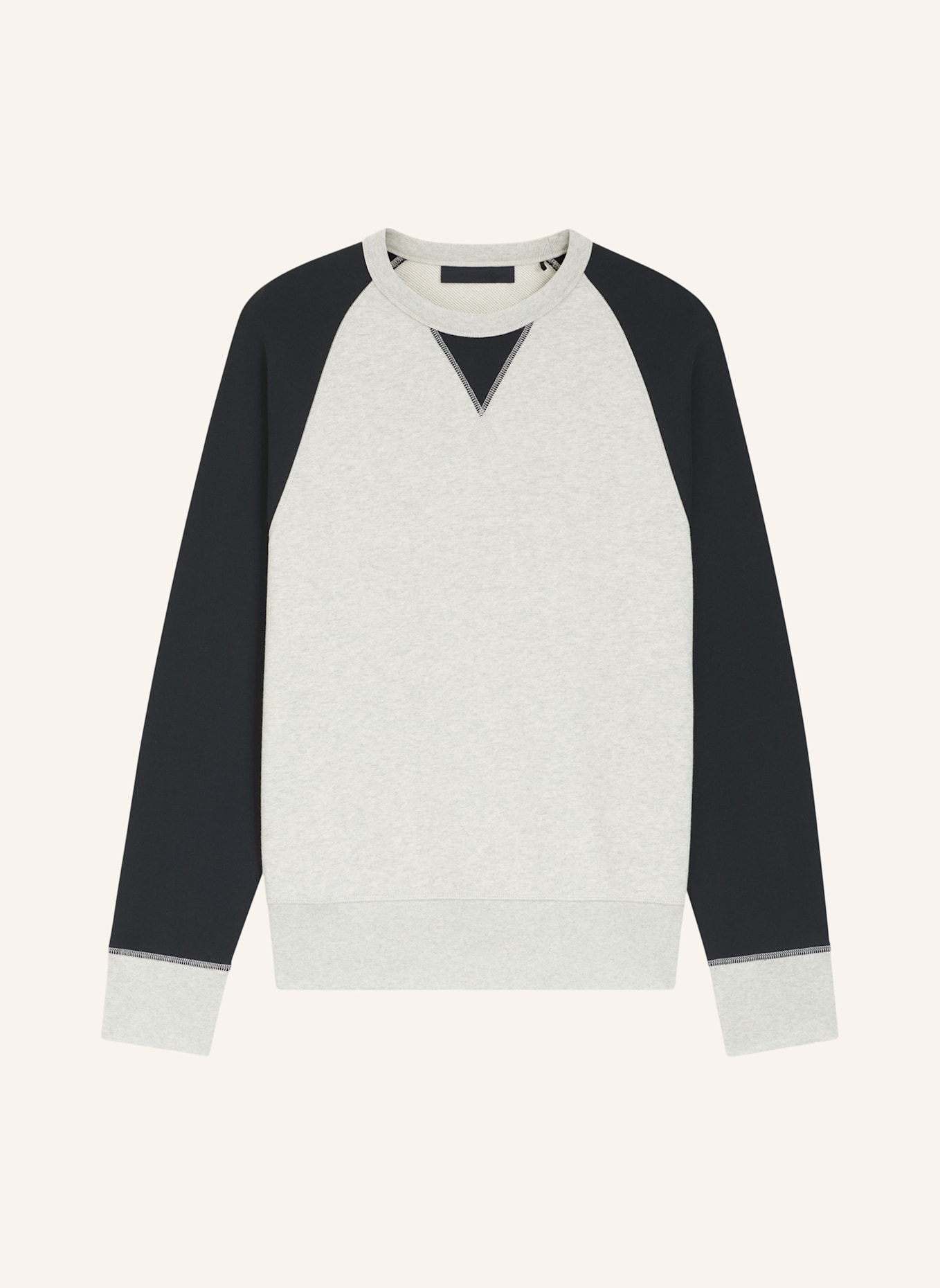 BOSS Sweatshirt SHARPE 80_DB Regular Fit: DUNKELBLAU