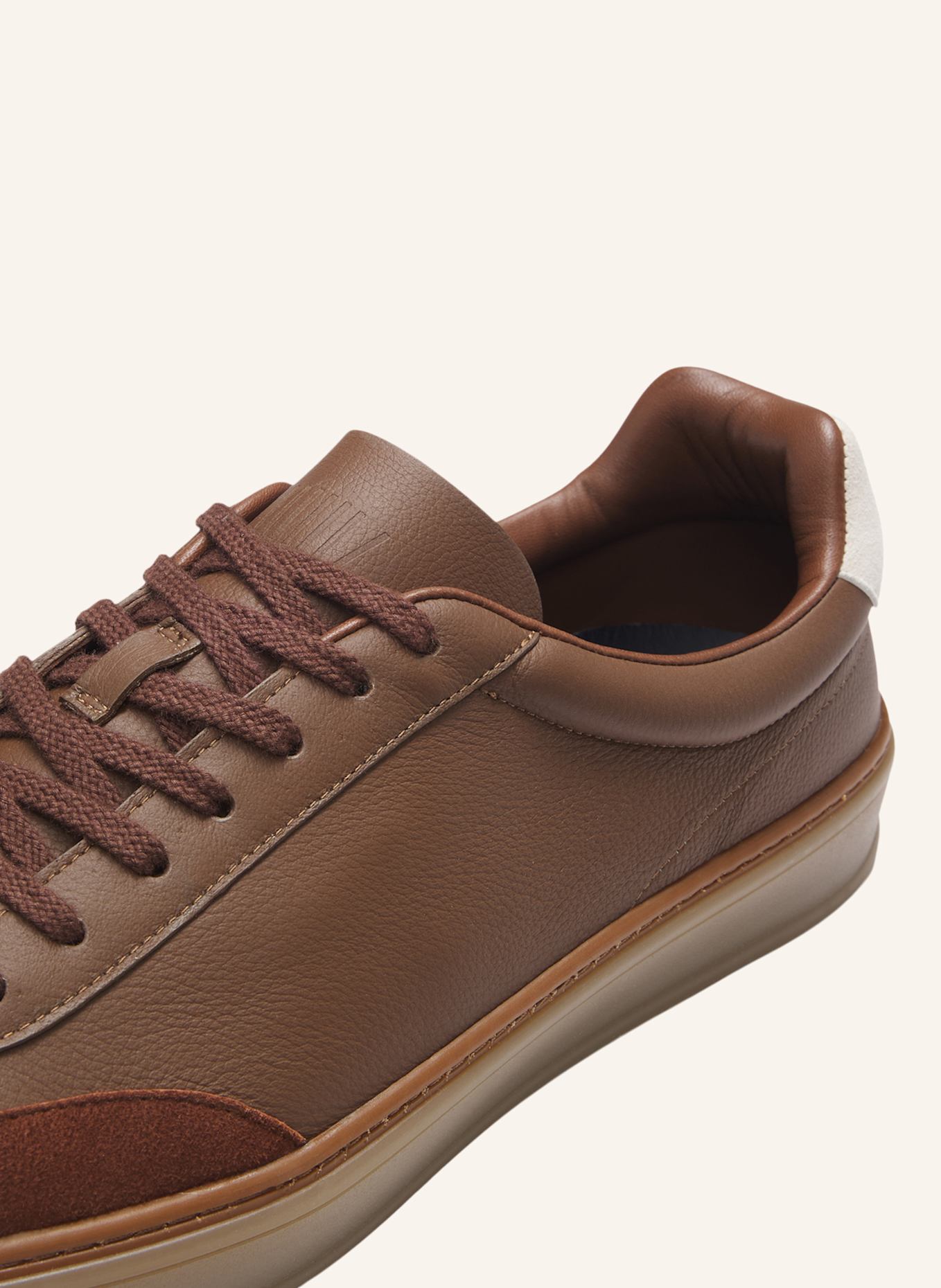 BOSS Sneaker ZAREK_TENN_SDDR_DB: BRAUN