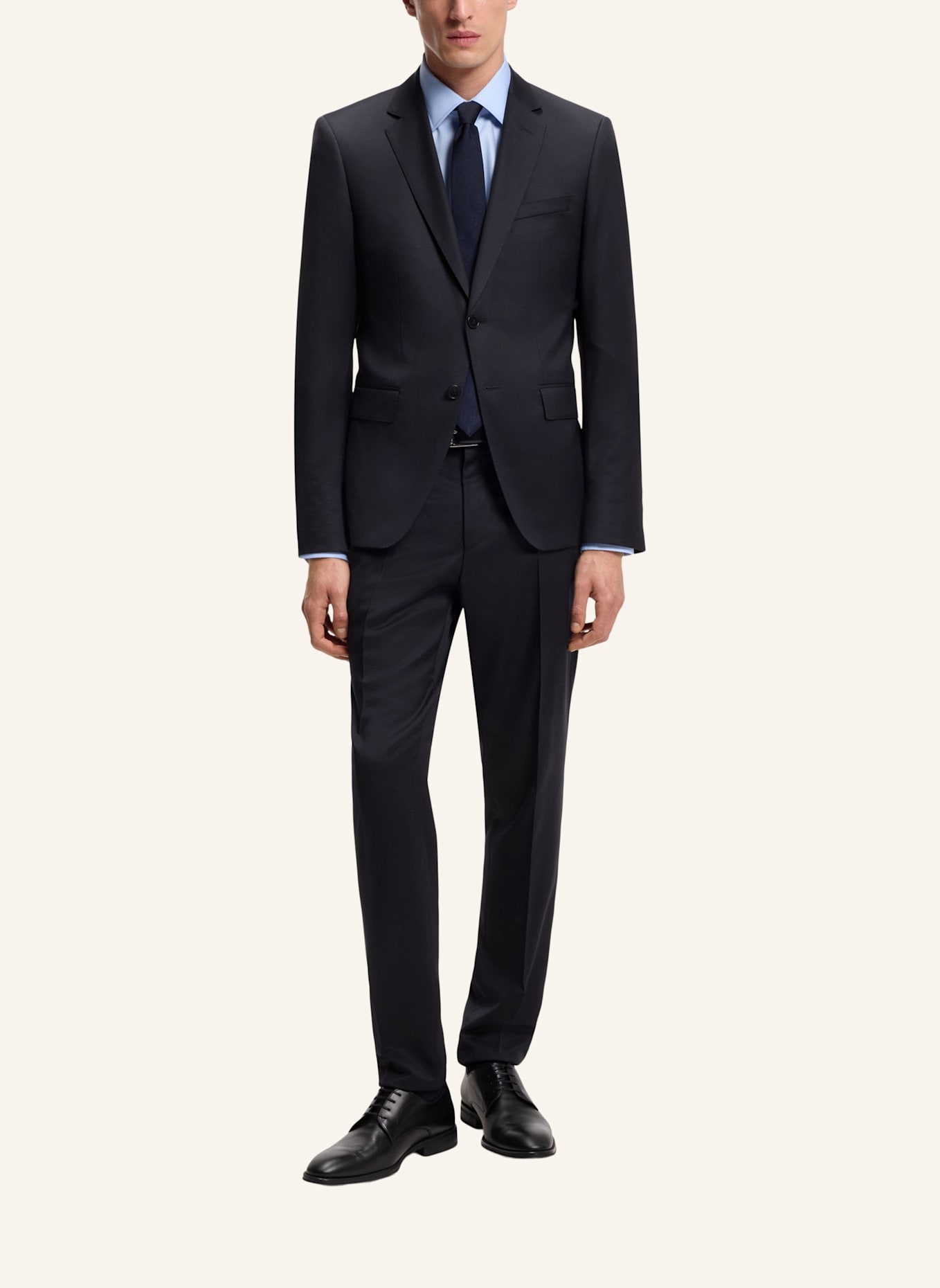 BOSS Business Hose H-GENIUS-DS-B1 Slim Fit: DUNKELBLAU