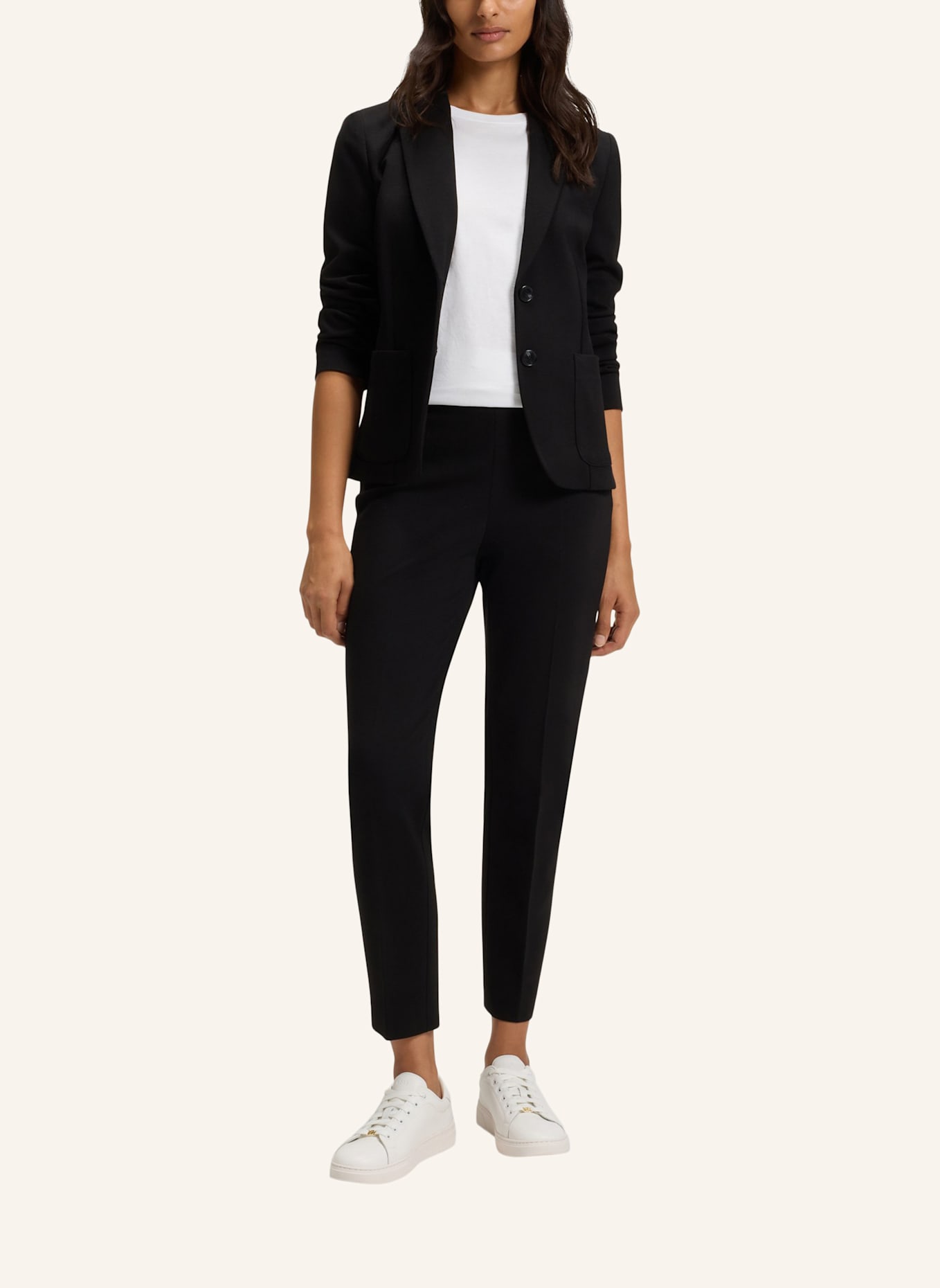 BOSS Turnschuh KIERAN_TENN_ALTBB: WEISS