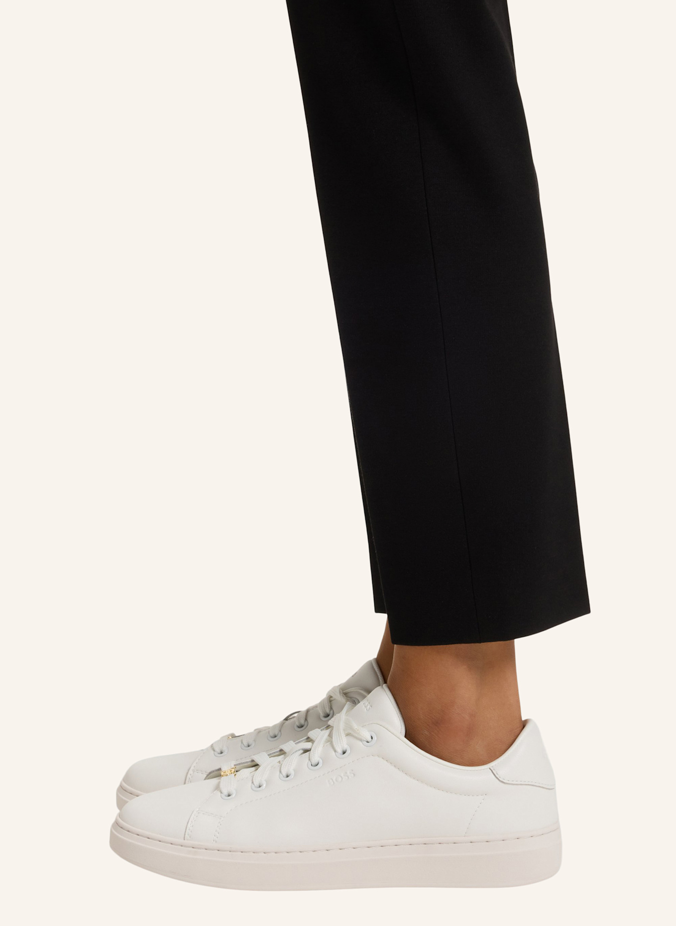 BOSS Turnschuh KIERAN_TENN_ALTBB: WEISS