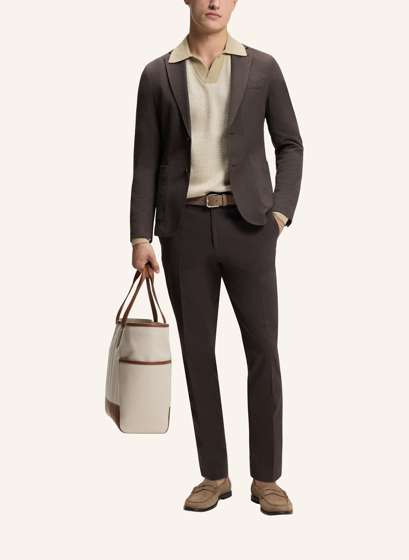 BOSS Business Hose C-PERIN-262_SO 100 % Not Applicable: DUNKELBRAUN