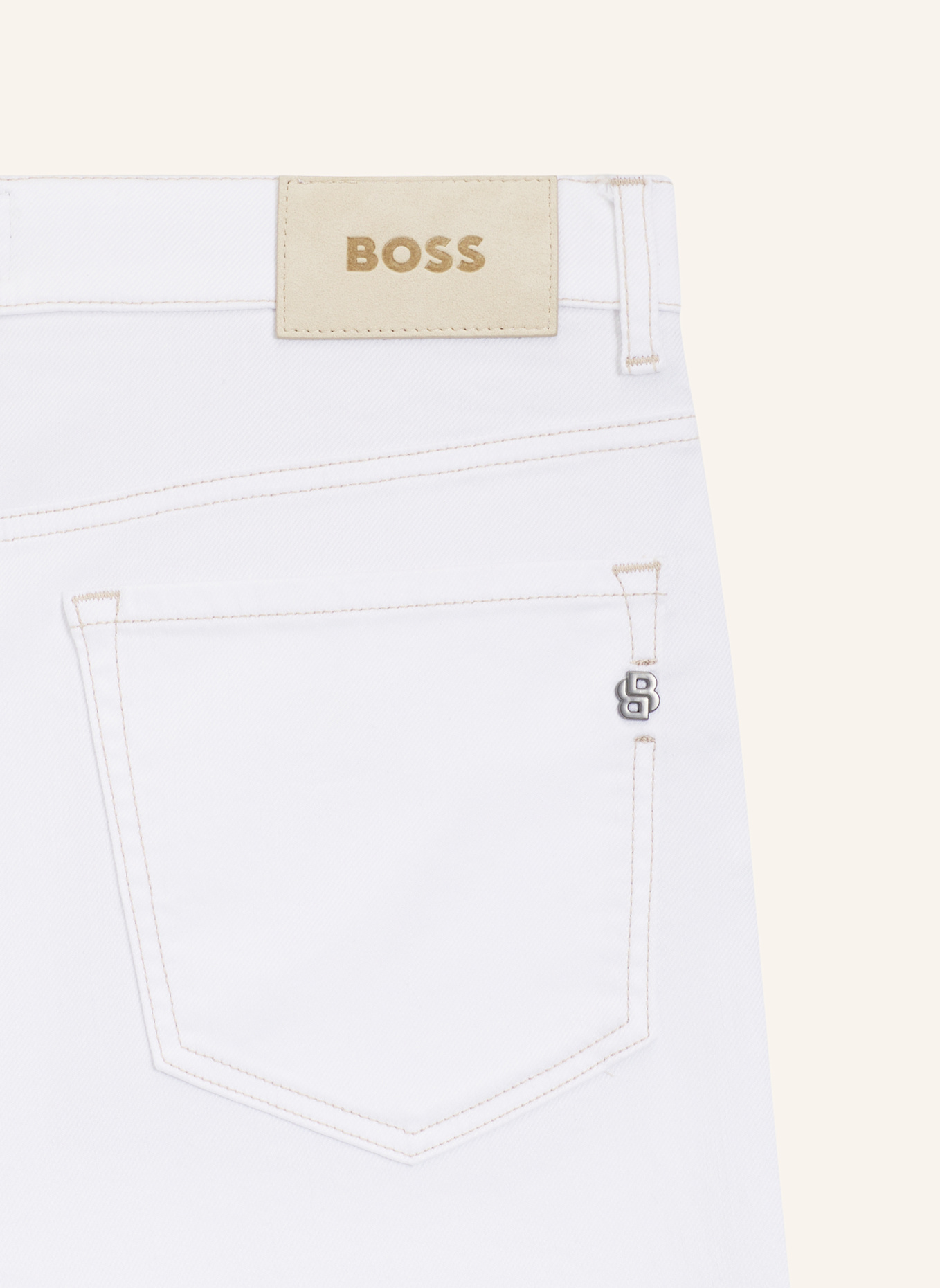 BOSS Jeans H-OGDEN_SO Straight Fit: WEISS